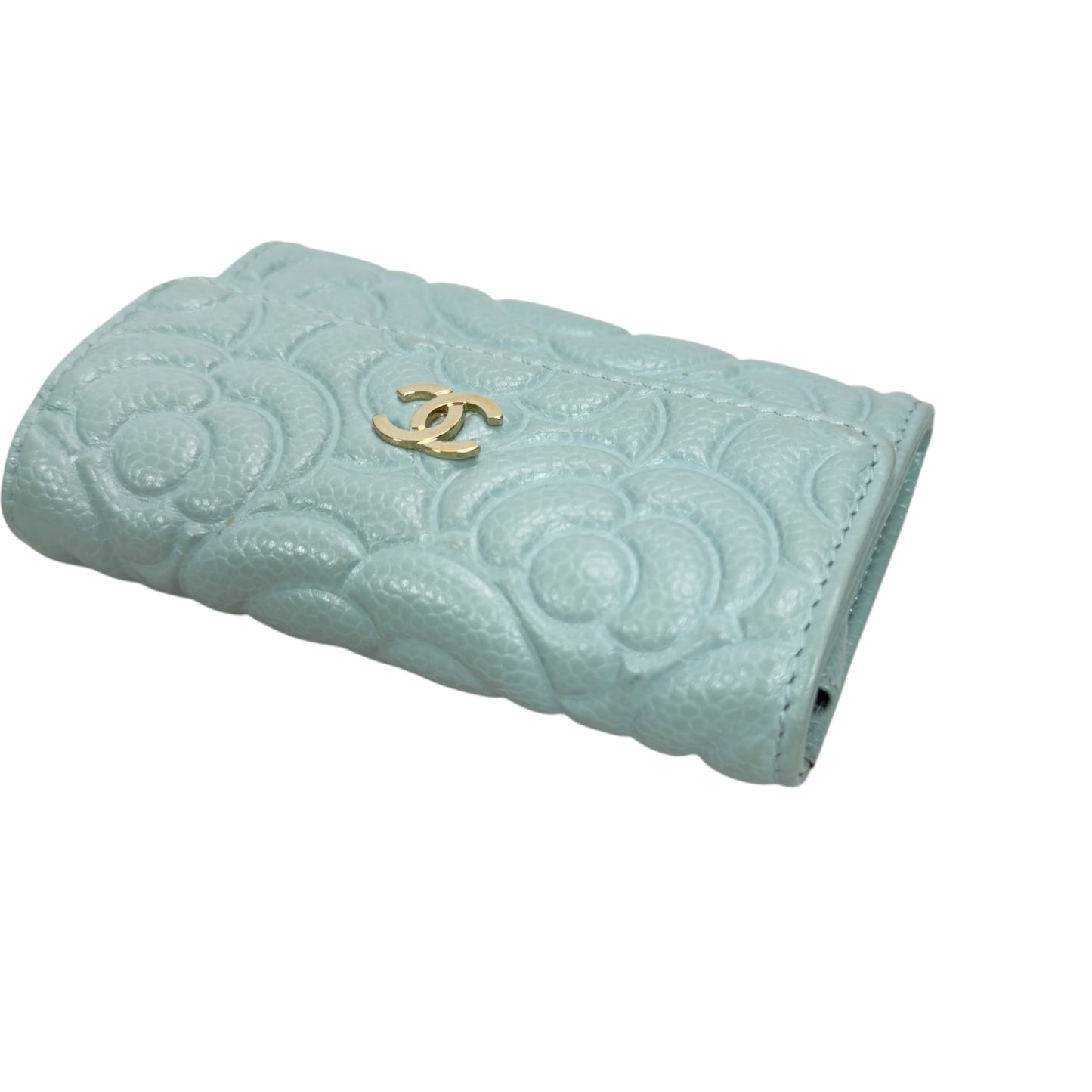 CHANEL CC 山茶花荔枝皮 卡包