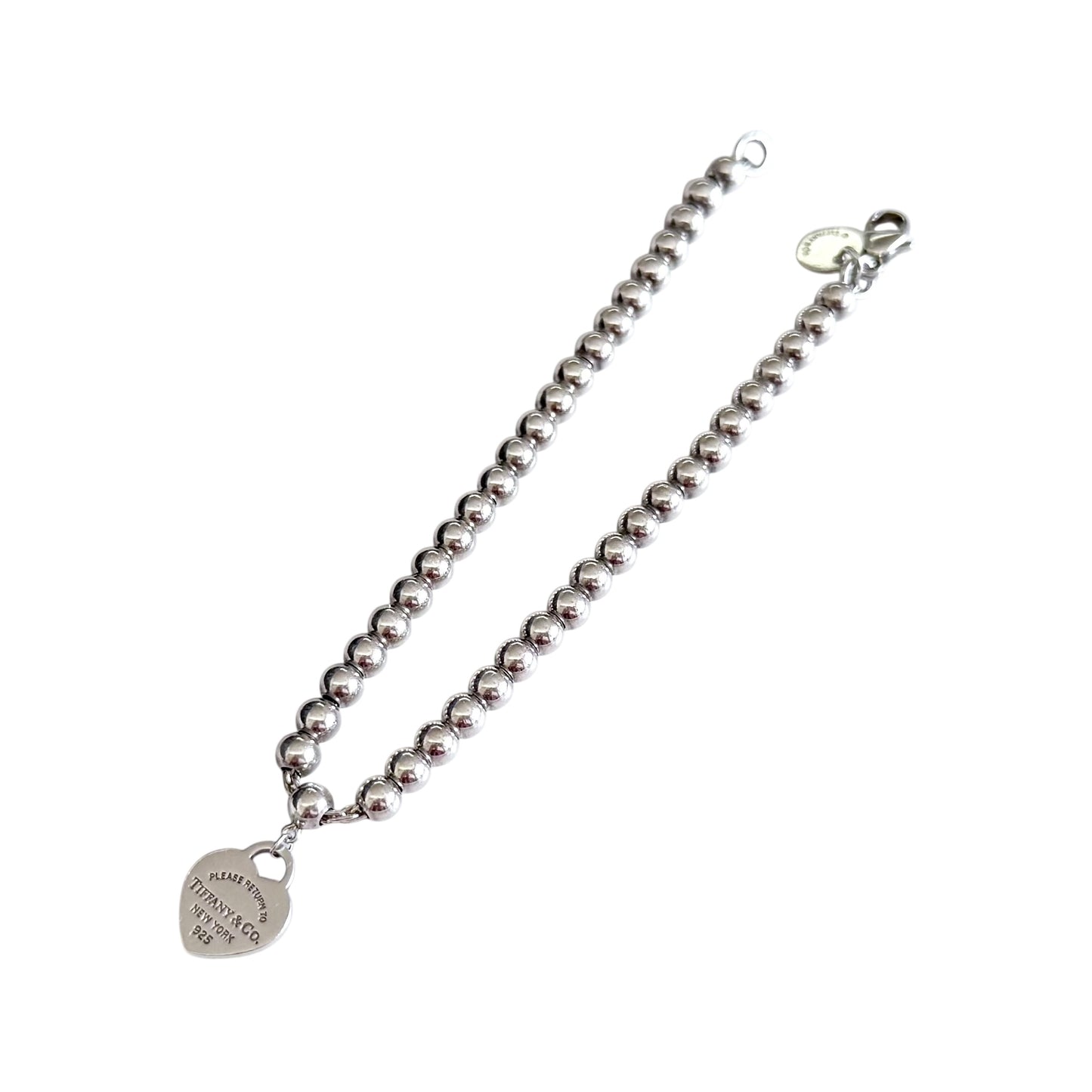 TIFFANY & CO. Return To Tiffany 純銀 愛心💗 手鏈