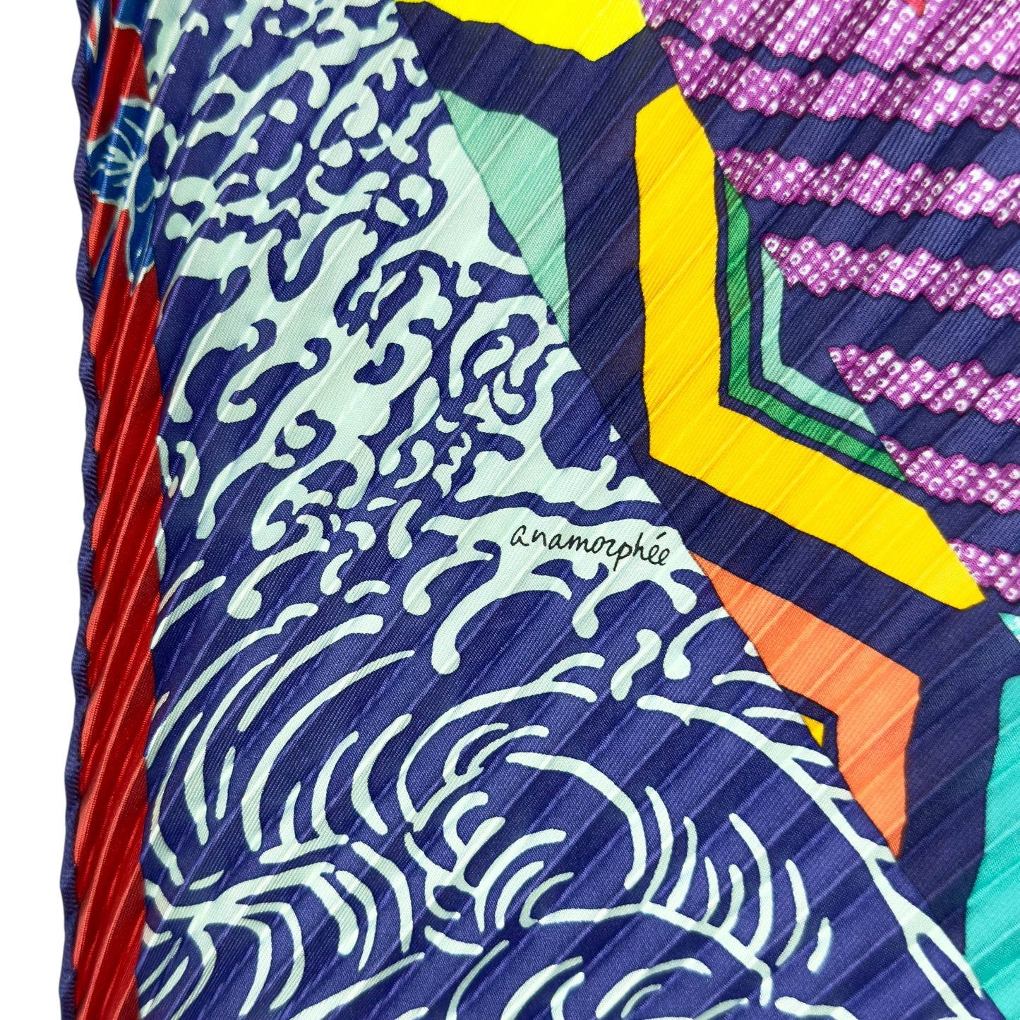 HERMES Le Carre Plisse 皺褶 絲巾