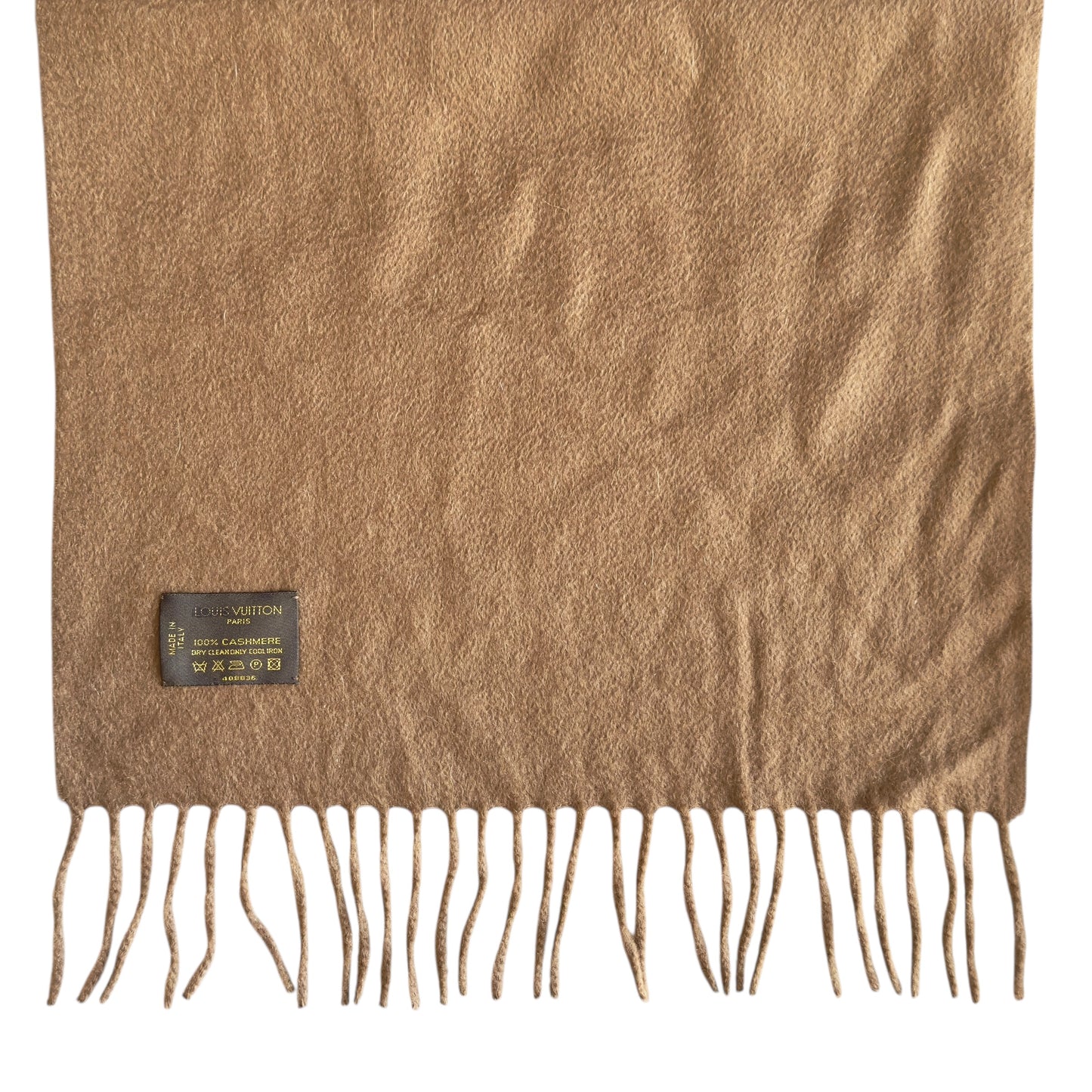 LOUIS VUITTON 純羊絨 圍巾