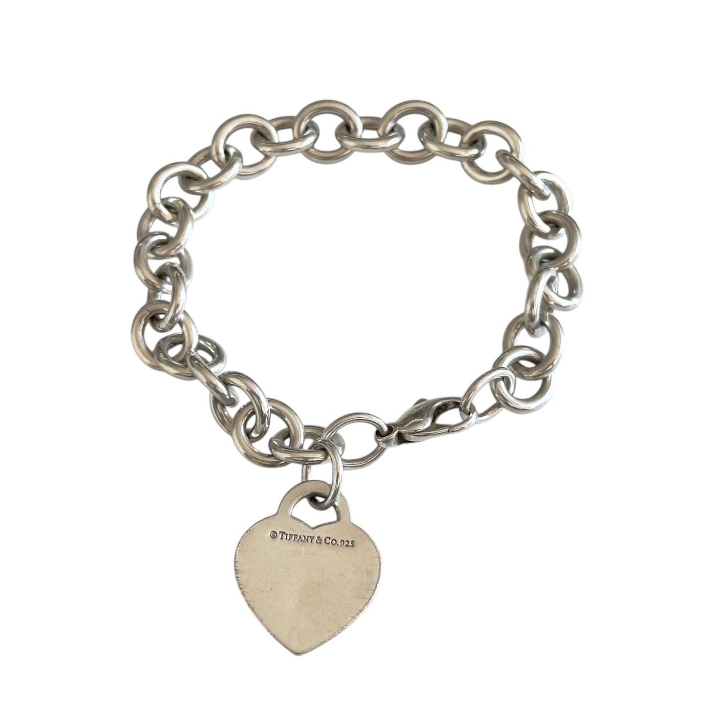 TIFFANY & CO. Return To Tiffany 純銀 愛心💗 手鏈