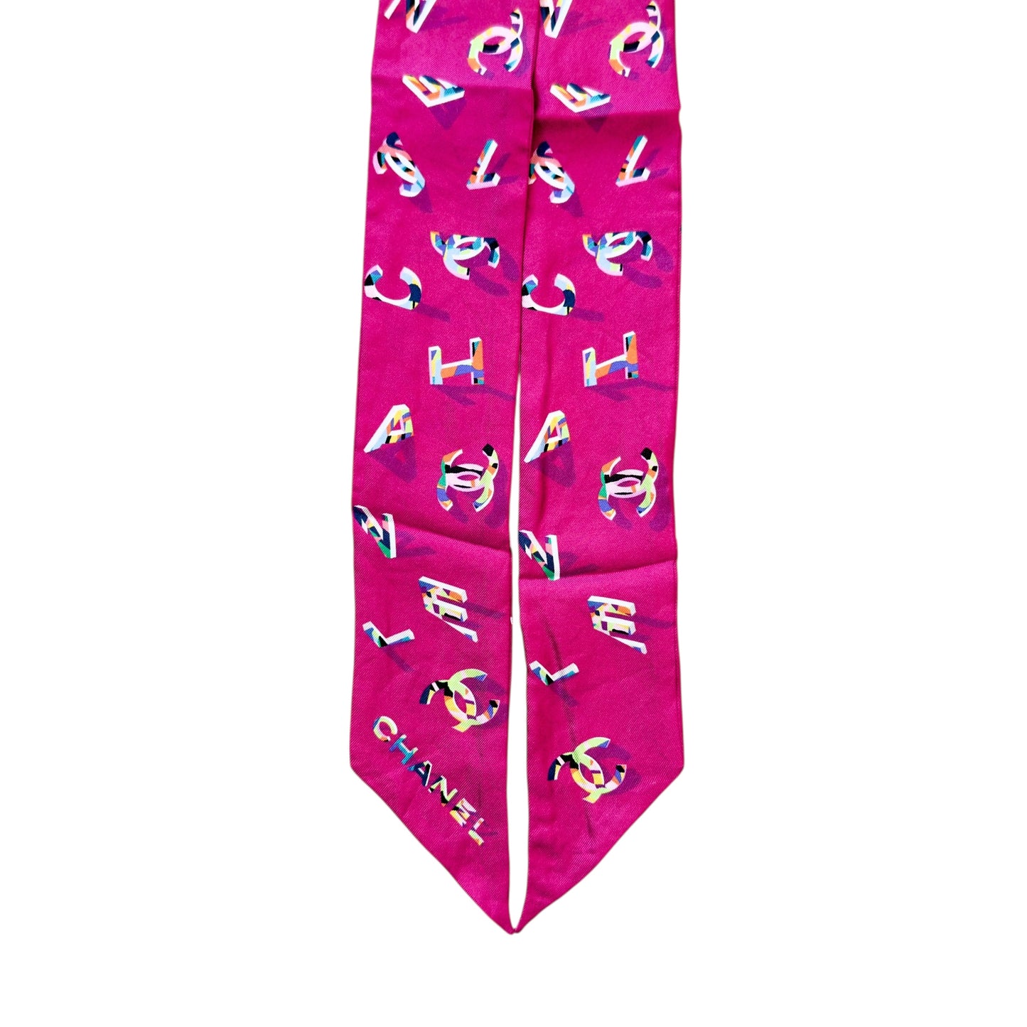 CHANEL CC Bandeau 絲巾