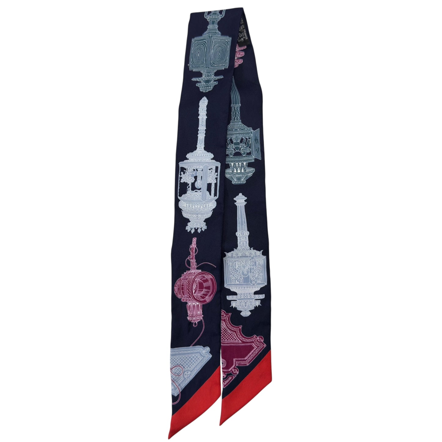 Hermes Merveilleuses Lanternes Twilly 幼絲巾