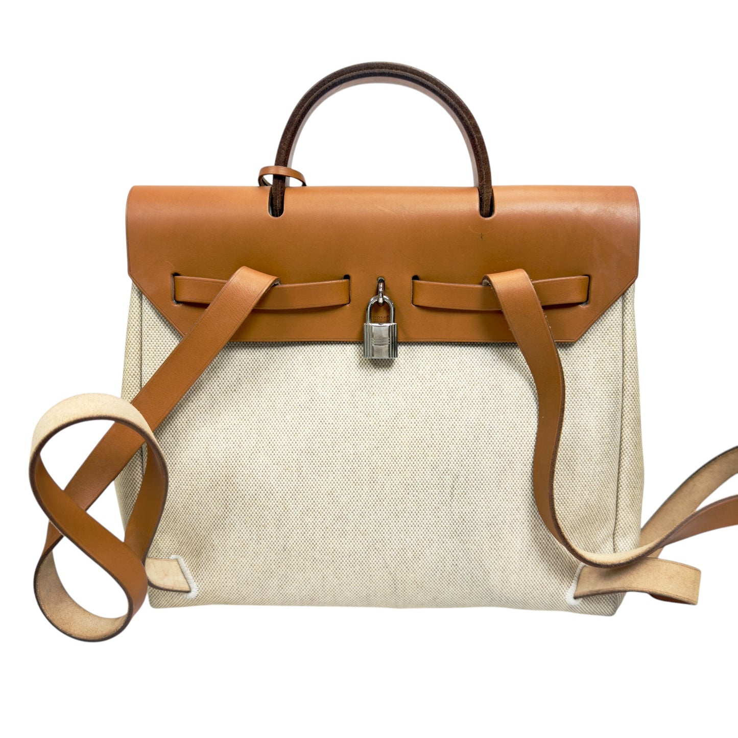 HERMES 中古 Herbag 背包 框C刻