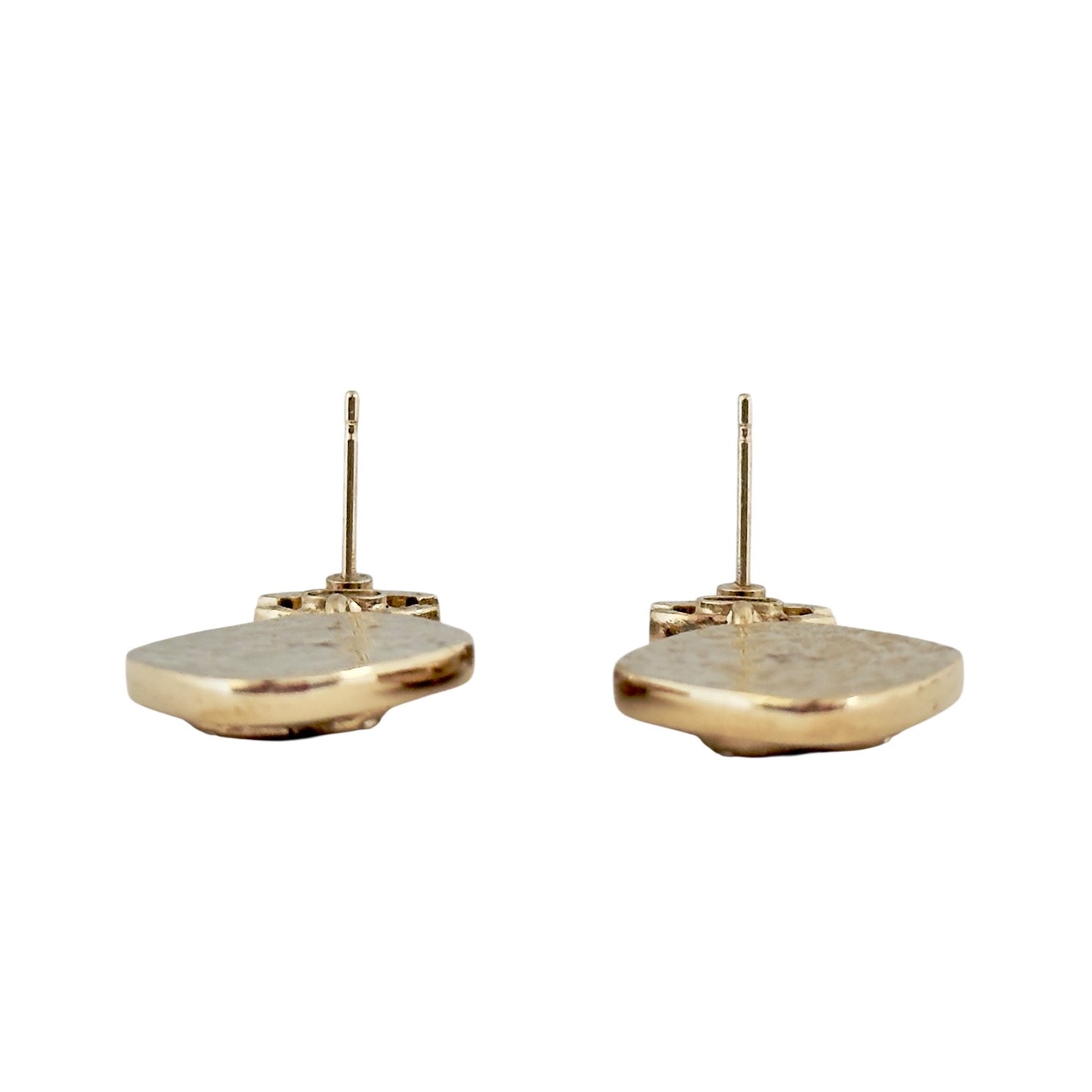 CHANEL CC 水鑽 耳環