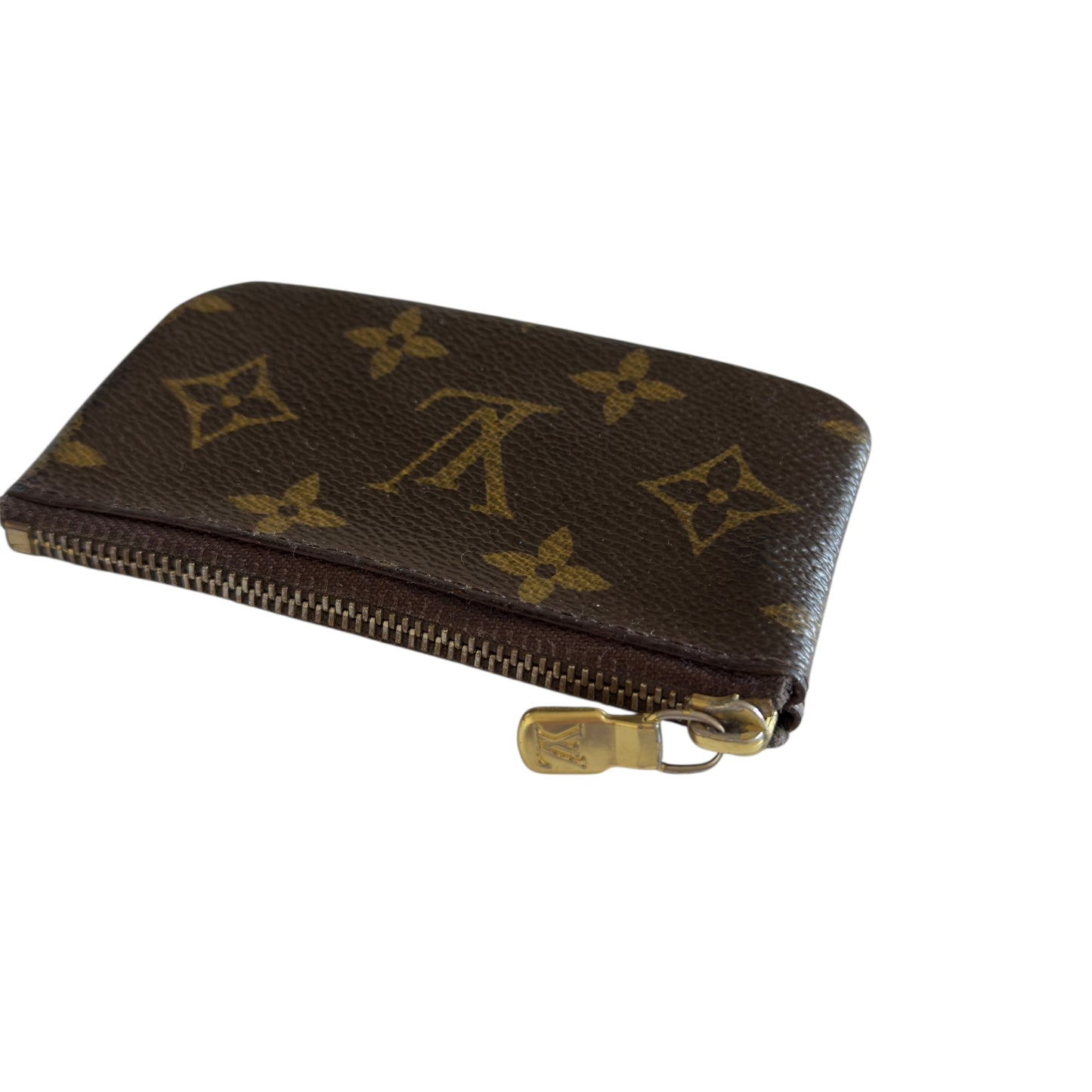 LOUIS VUITTON 老花 拉鏈鑰匙扣卡包