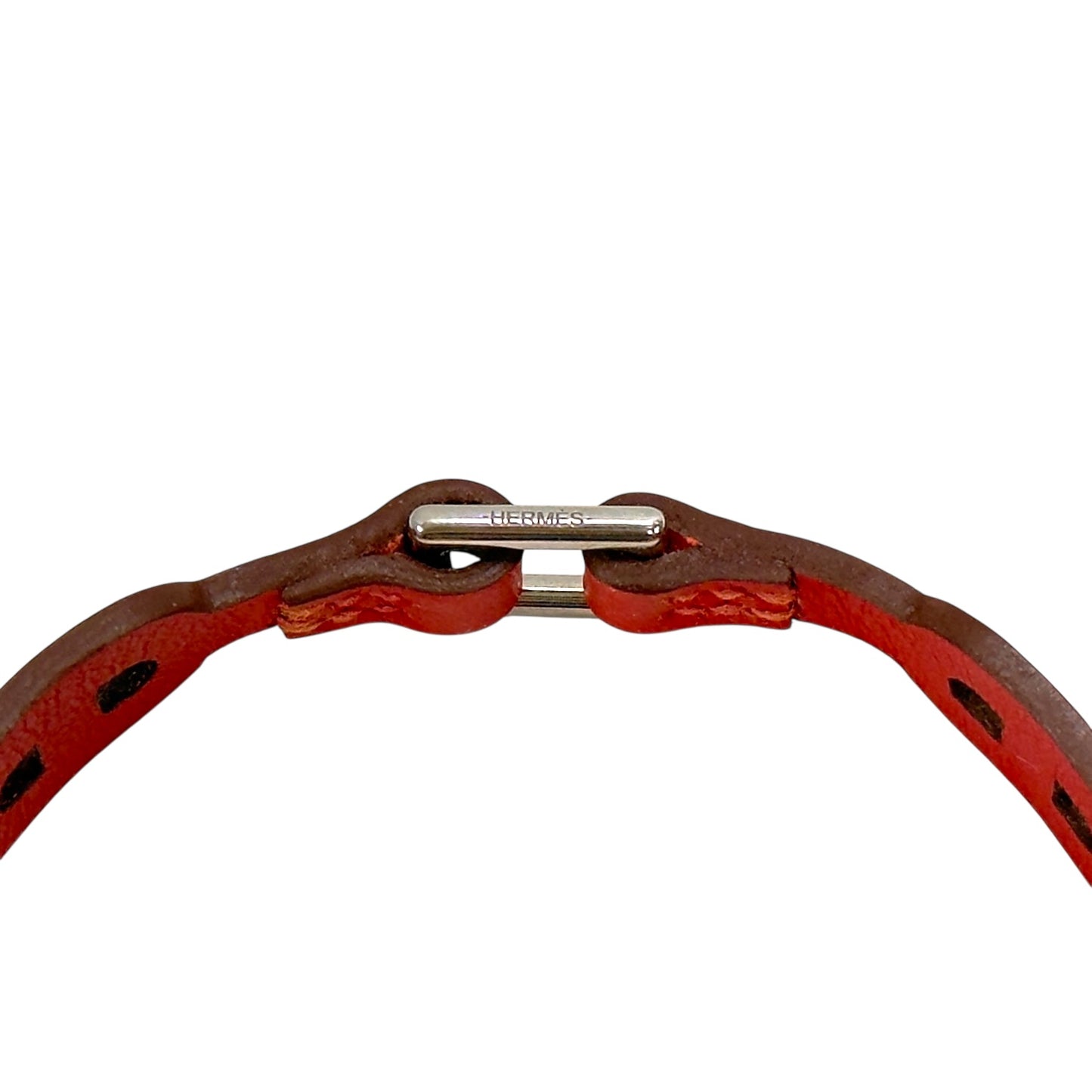 HERMES 豬鼻子🐽 皮手環 框P刻