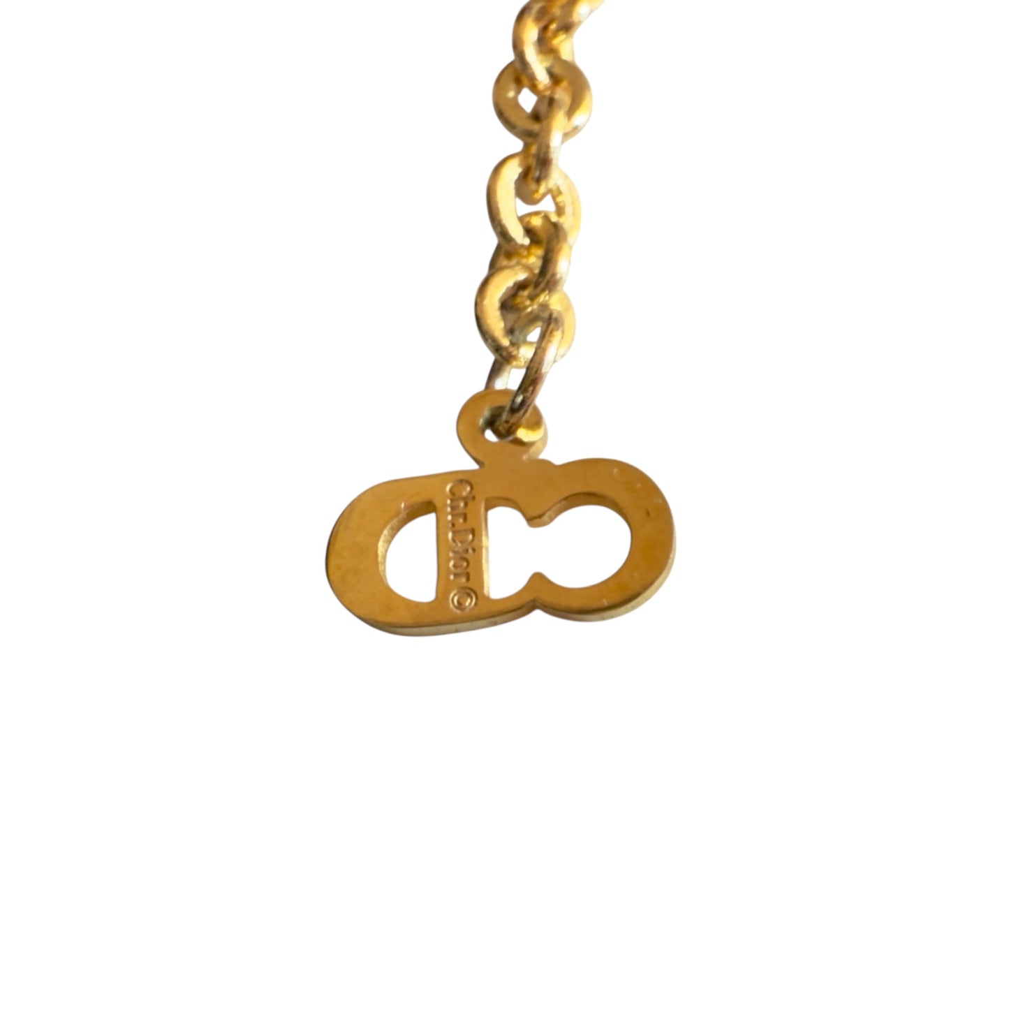 DIOR Oblique 水鑽 頸鏈