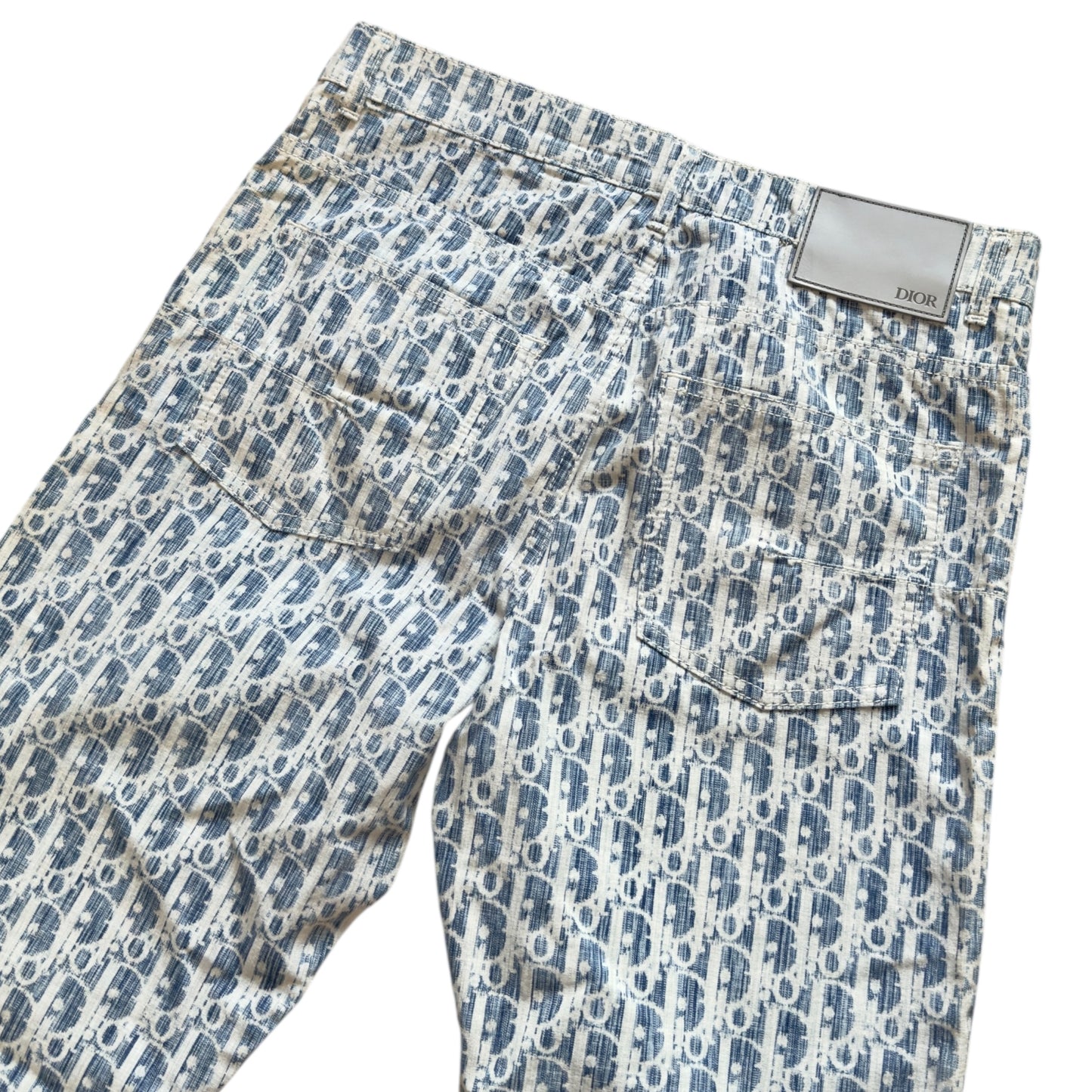 DIOR Oblique 老花 牛仔褲