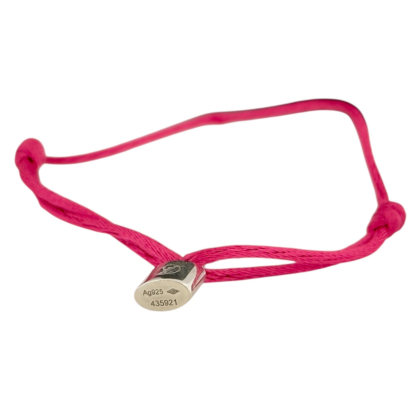 LOUIS VUITTON Lockit 純銀鎖頭 手繩