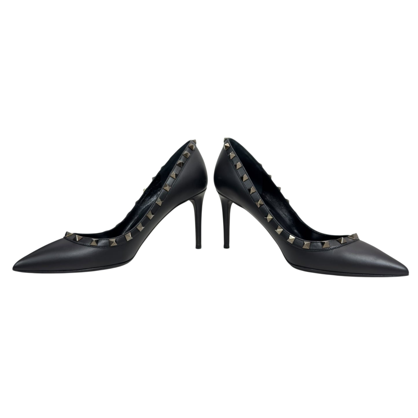 VALENTINO GARAVANI Noir Rockstud黑色 高跟鞋 85mm