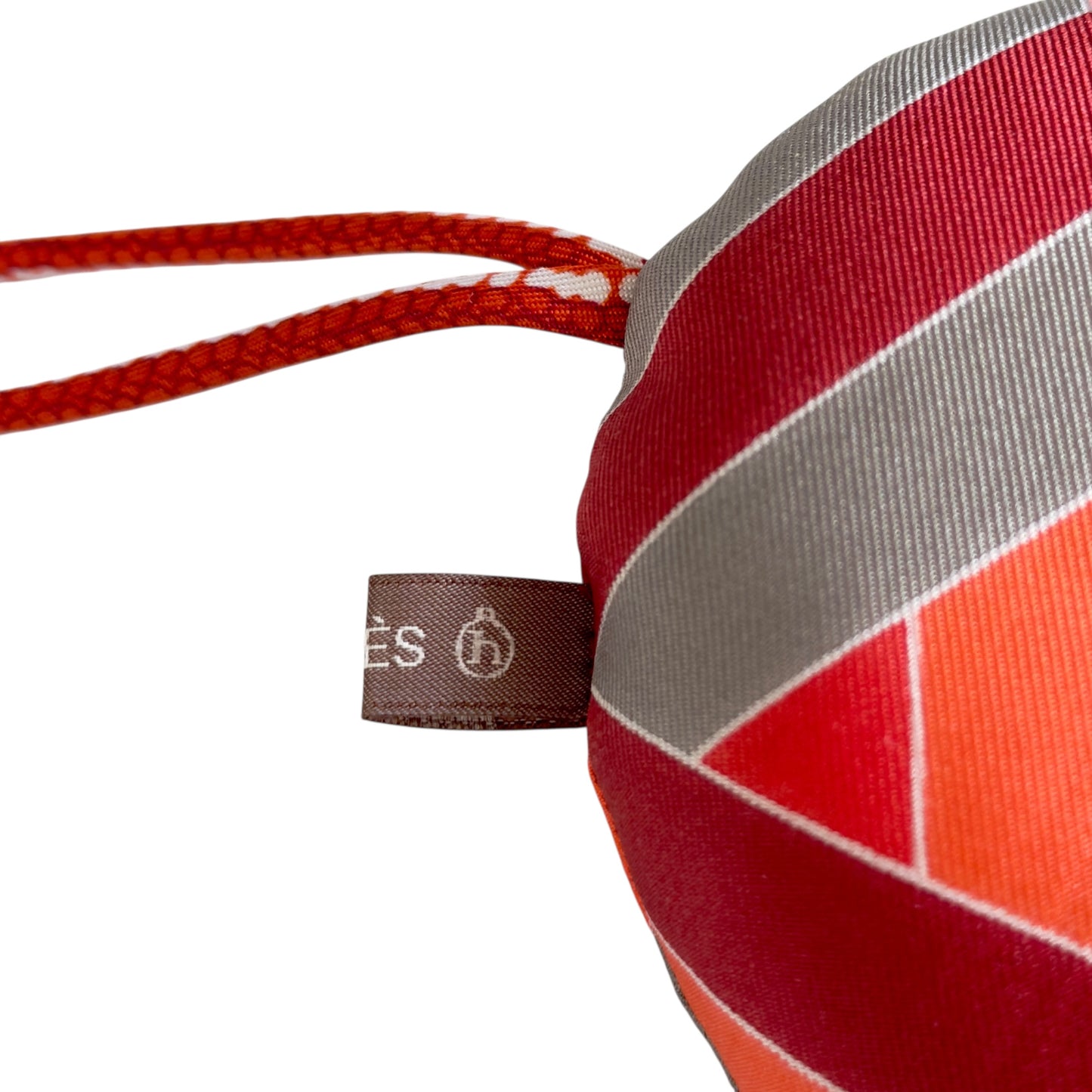 HERMES petit H 絲質 掛飾