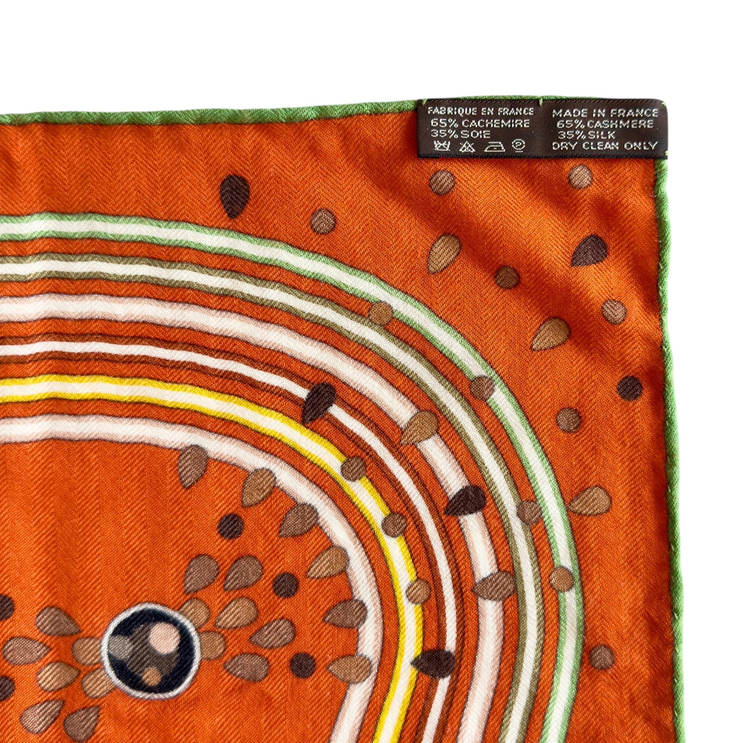 HERMES Le Laboratoire du Temps shawl 140 時光實驗室 羊絨 圍巾