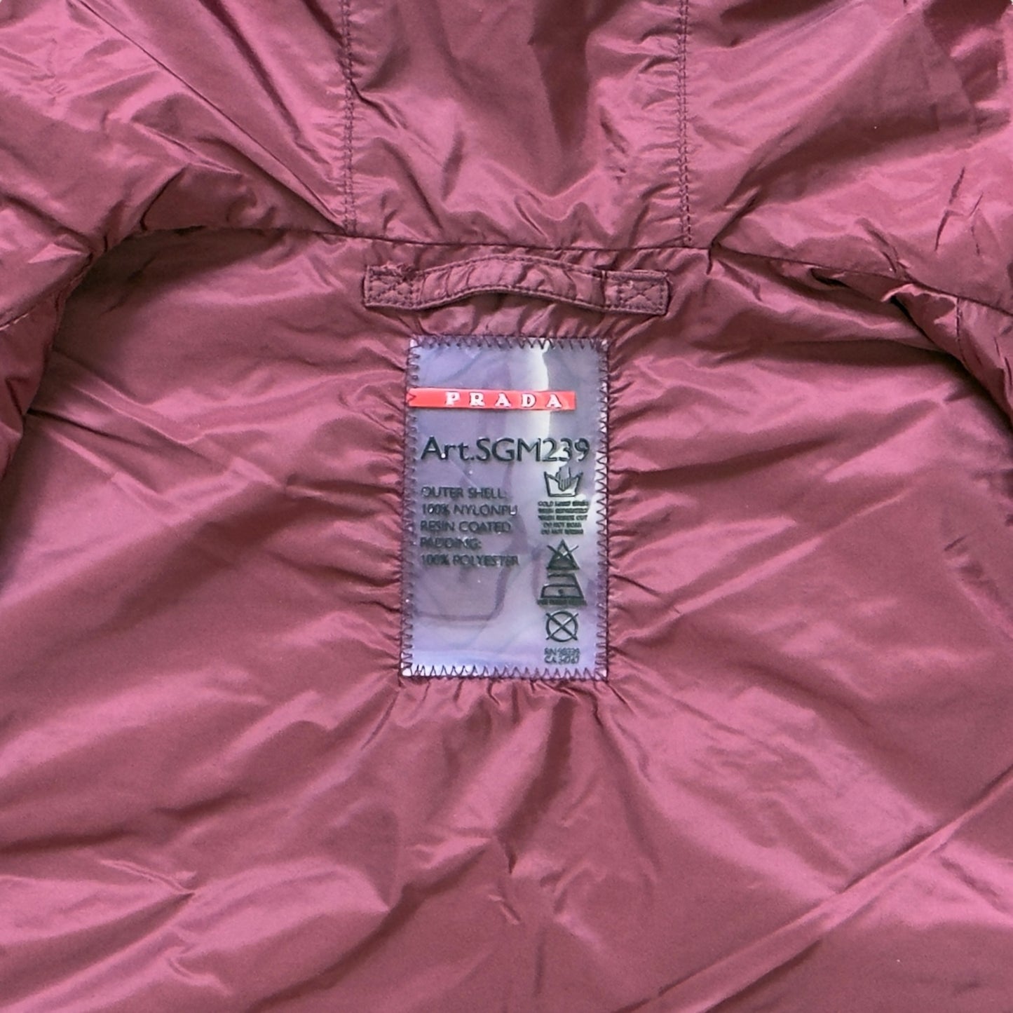 PRADA 三角標 背心 拉鏈外套