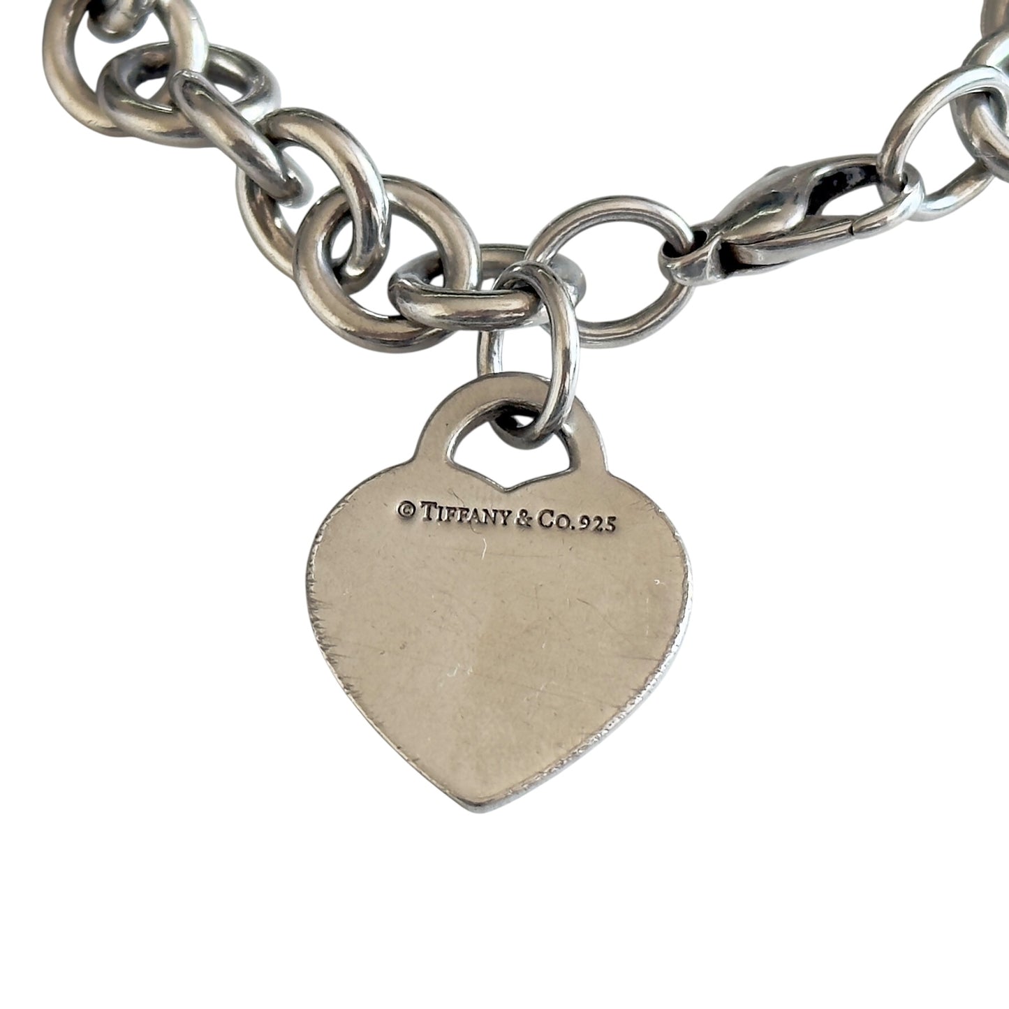 TIFFANY & CO. Return To Tiffany 純銀 愛心💗 手鏈