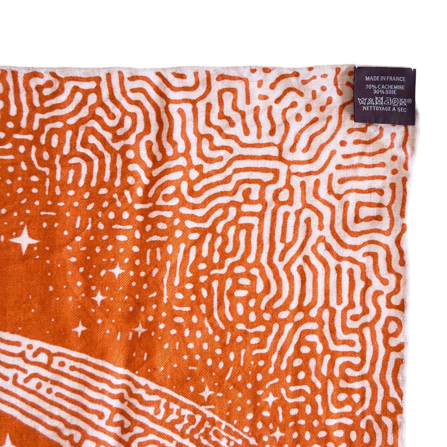 HERMES Clair de Lune shawl 140 月光飛馬 羊絨 圍巾