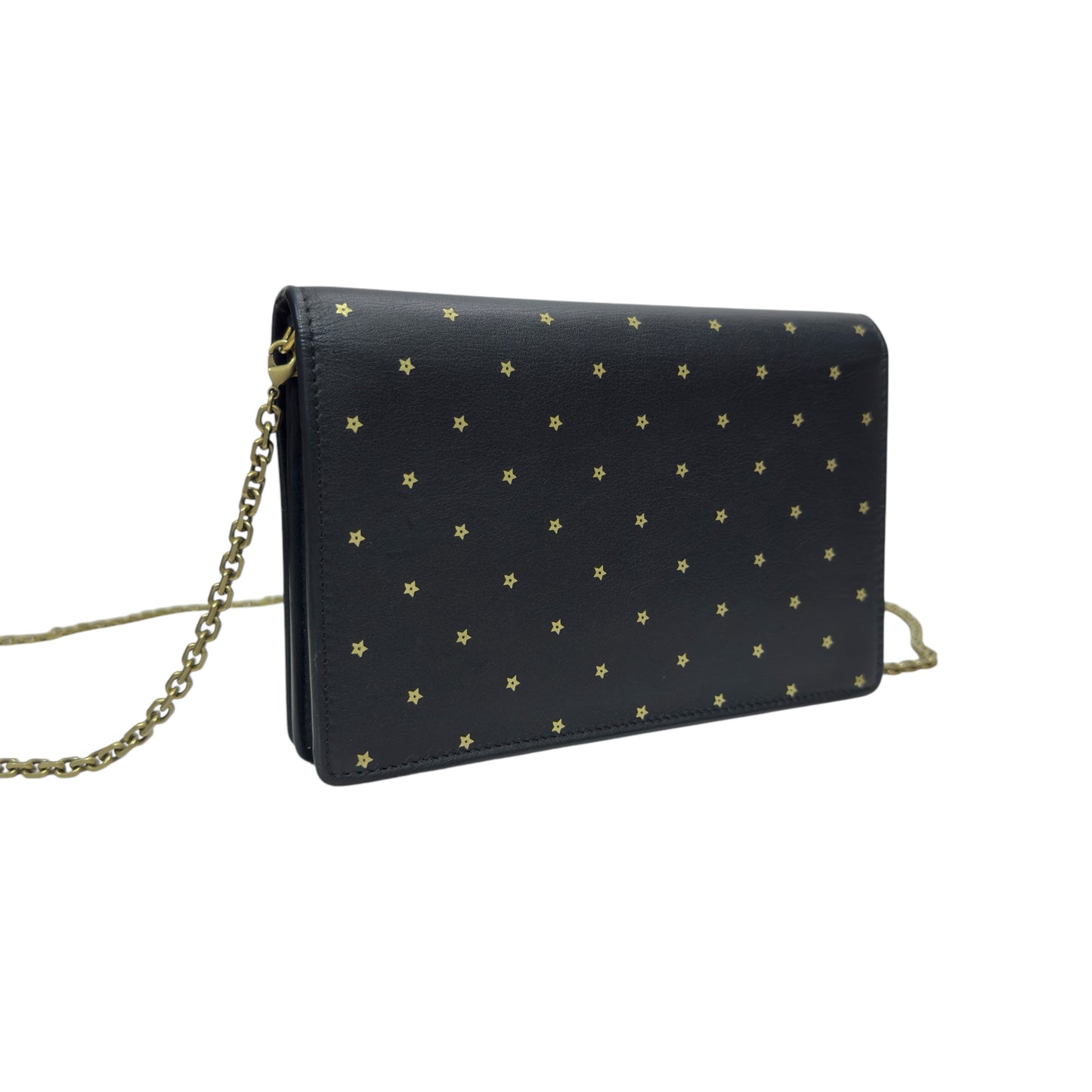 DIOR 幸運五角星 鏈條銀包