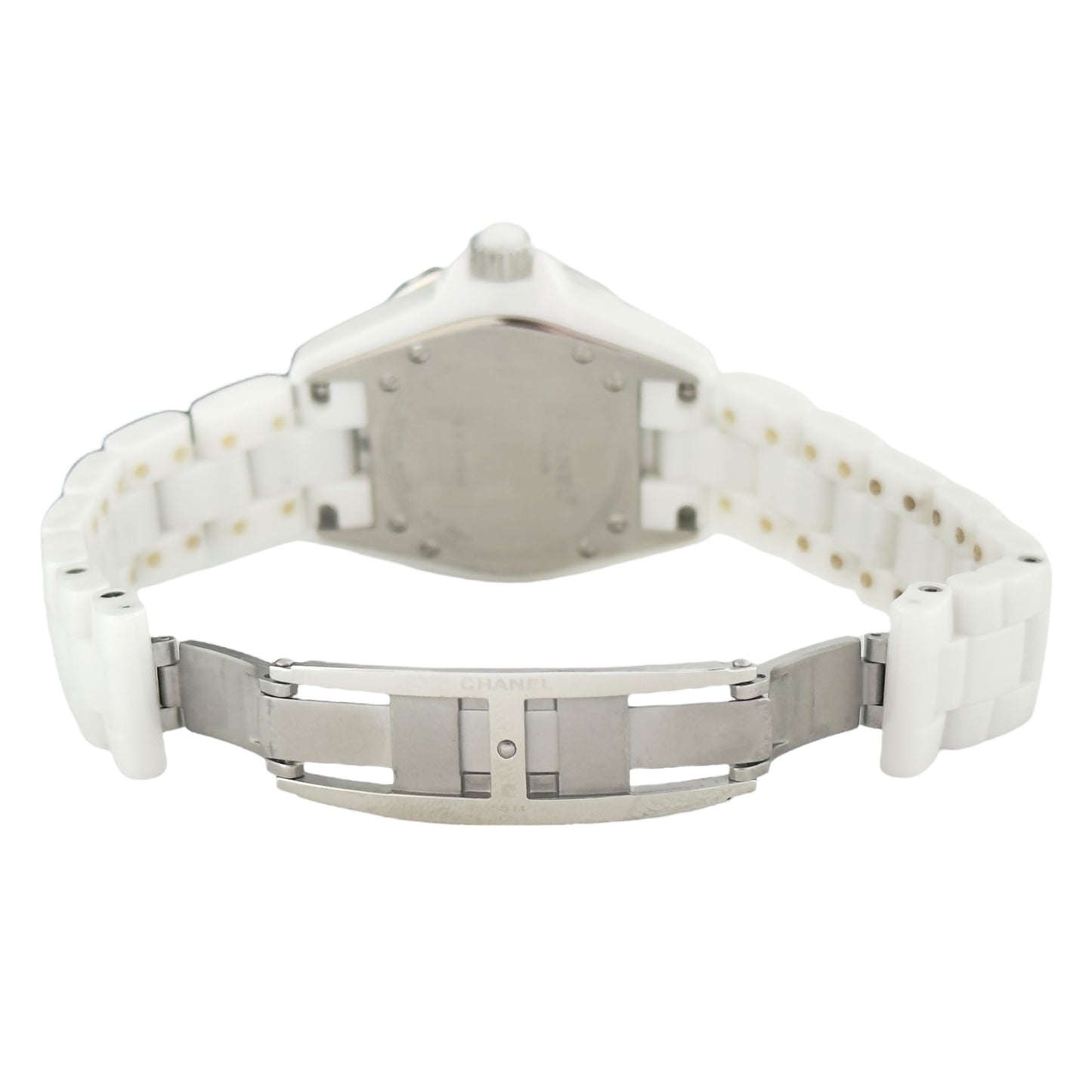 CHANEL J12 滿鑽圈 石英腕表