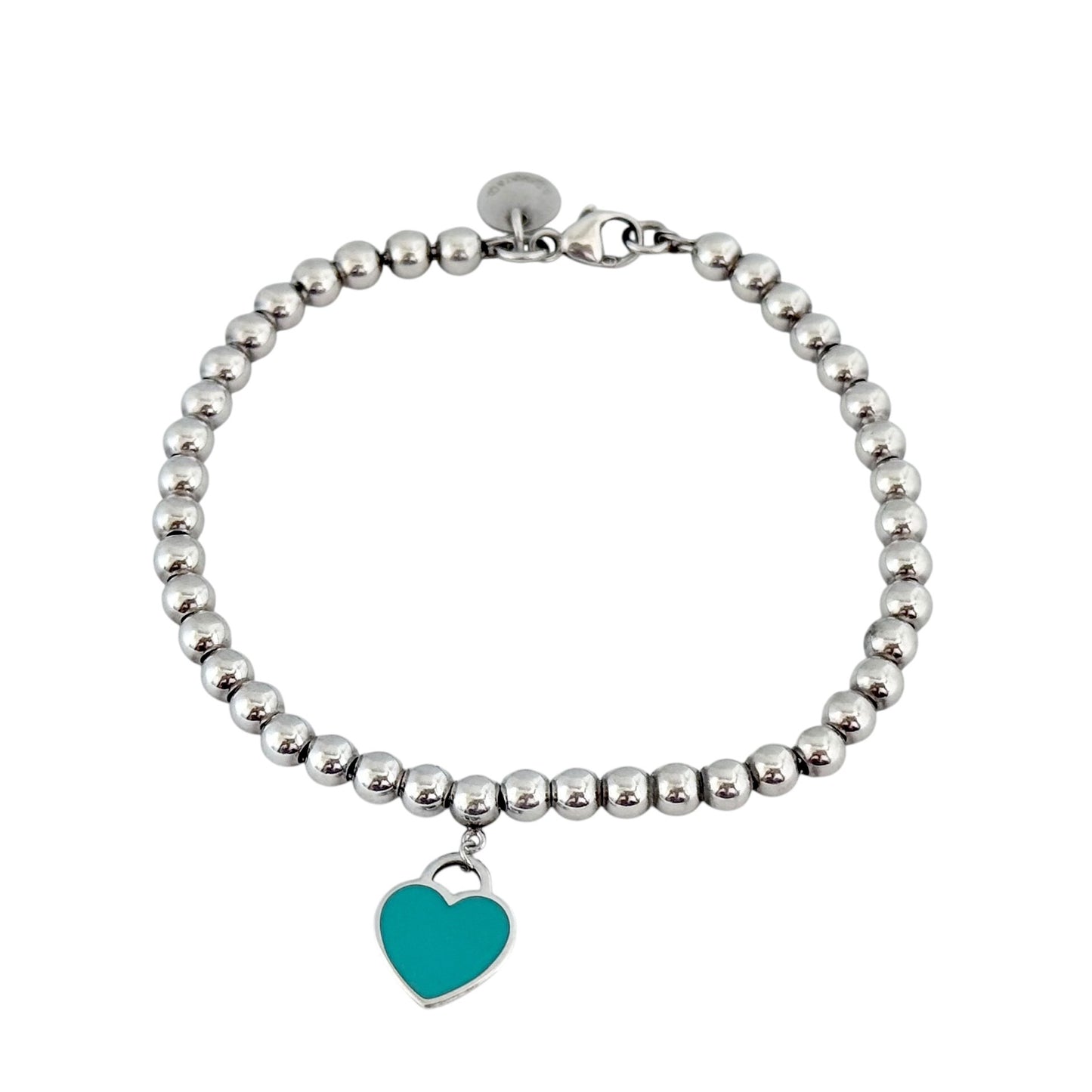 TIFFANY & CO. Return To Tiffany 純銀 愛心 手鏈