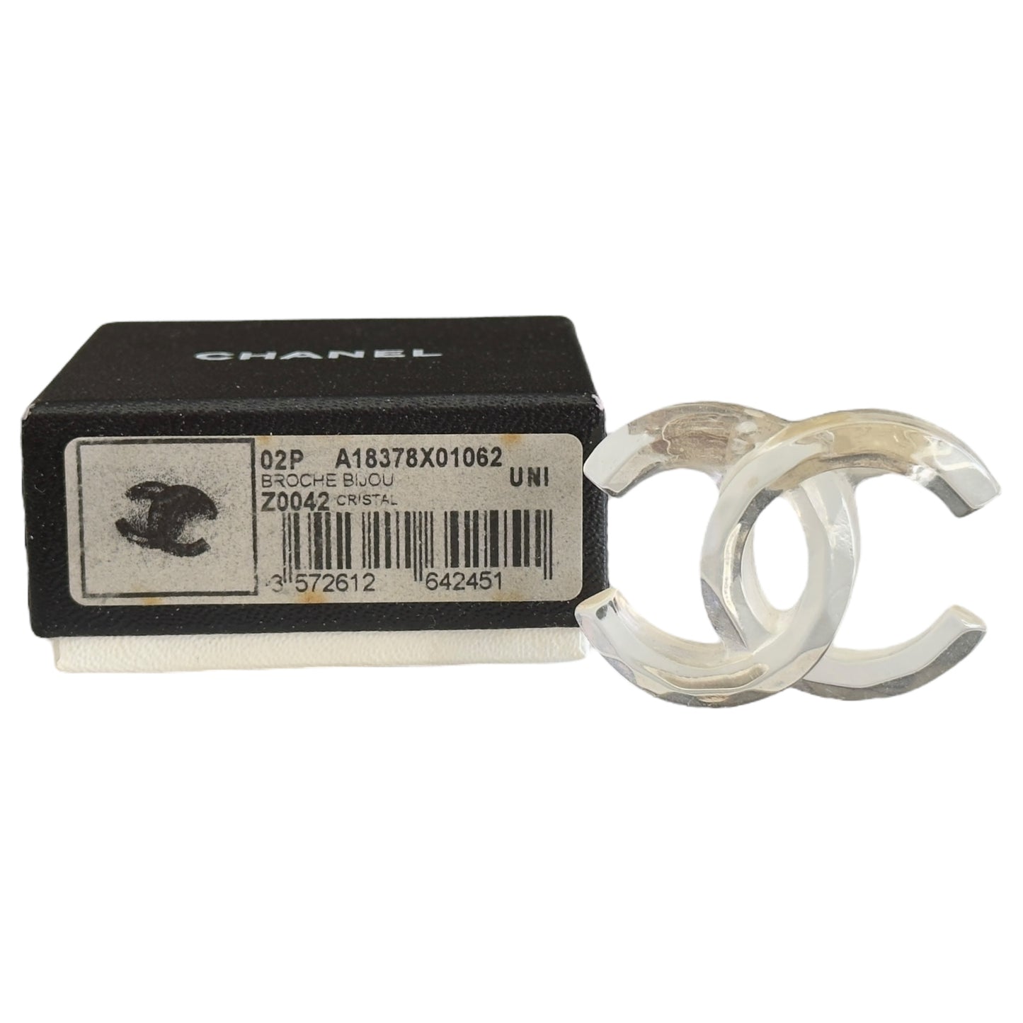 CHANEL CC 中古 冰糖 胸針