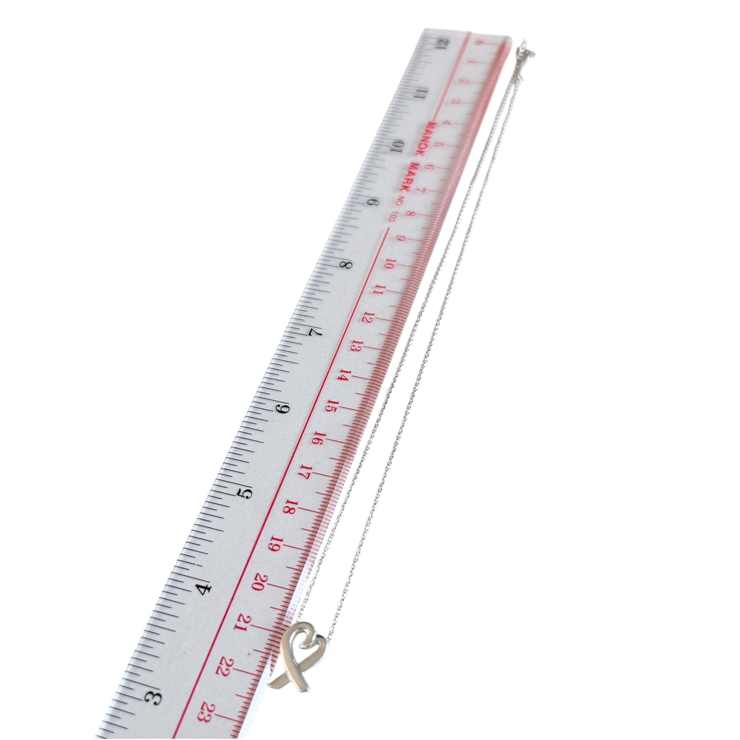 TIFFANY & CO. Paloma Picasso 純銀 愛心💗 頸鏈