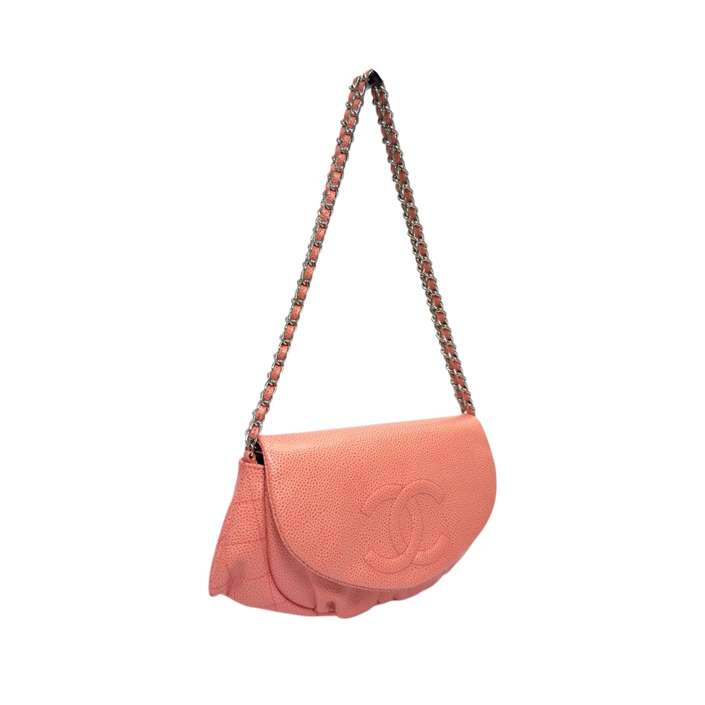 CHANEL CC 荔枝皮 多用途鏈條包