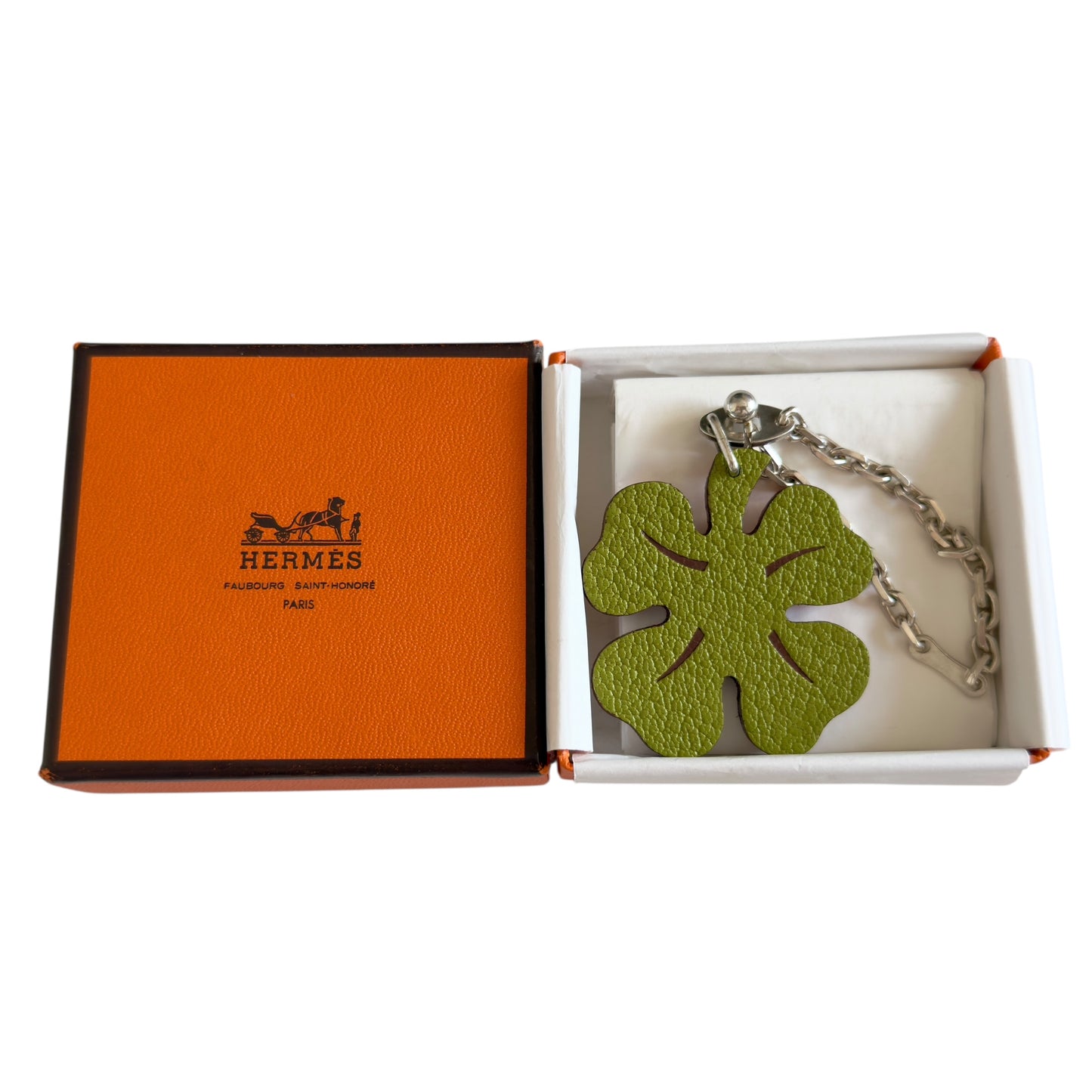 HERMES 幸運四葉草🍀 掛飾