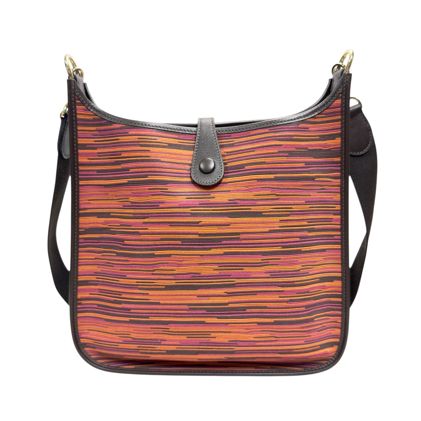 HERMES Evelyne 29 *極罕* 羊切皮 斜揹袋 框H刻