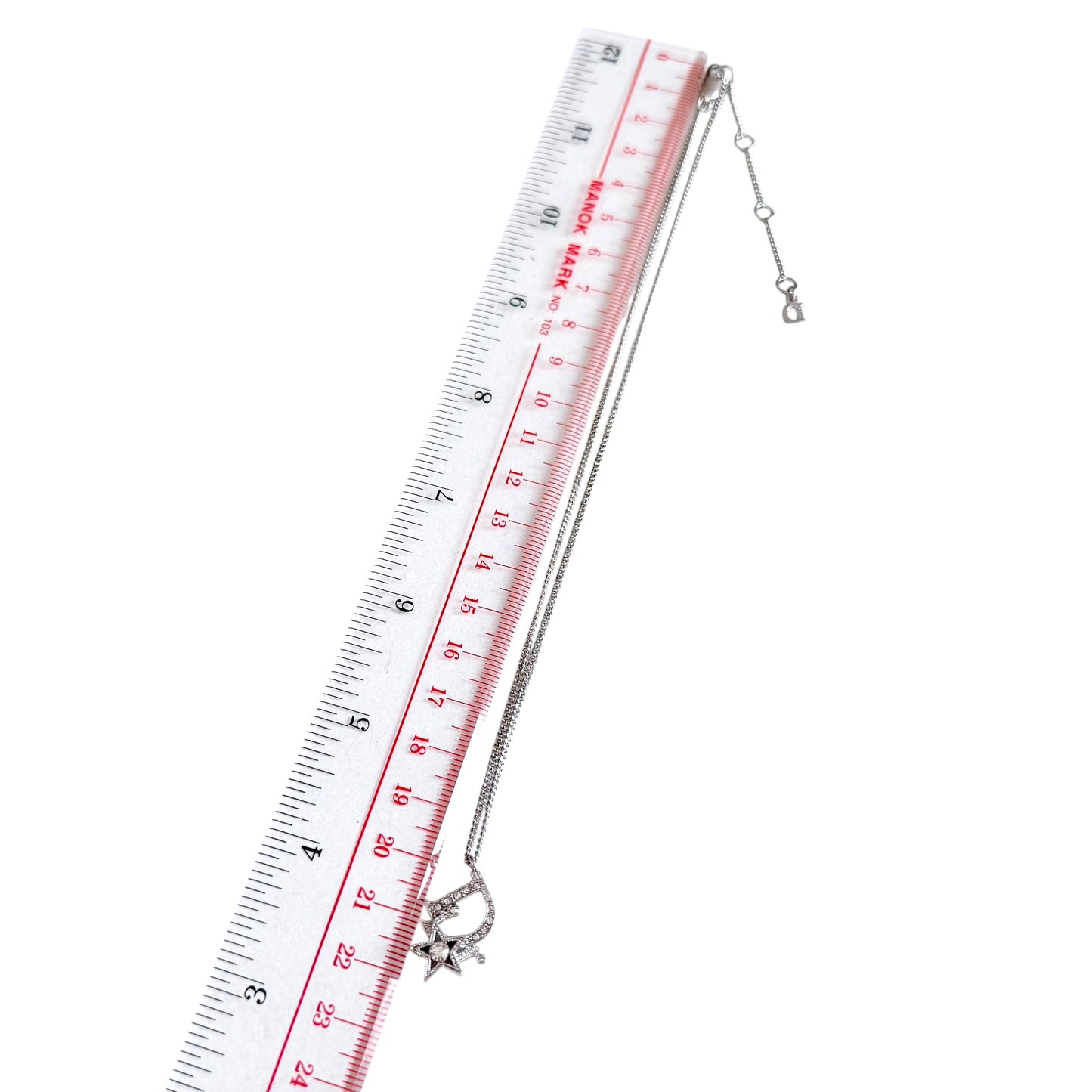 DIOR Oblique 星星⭐️ 水鑽 頸鏈