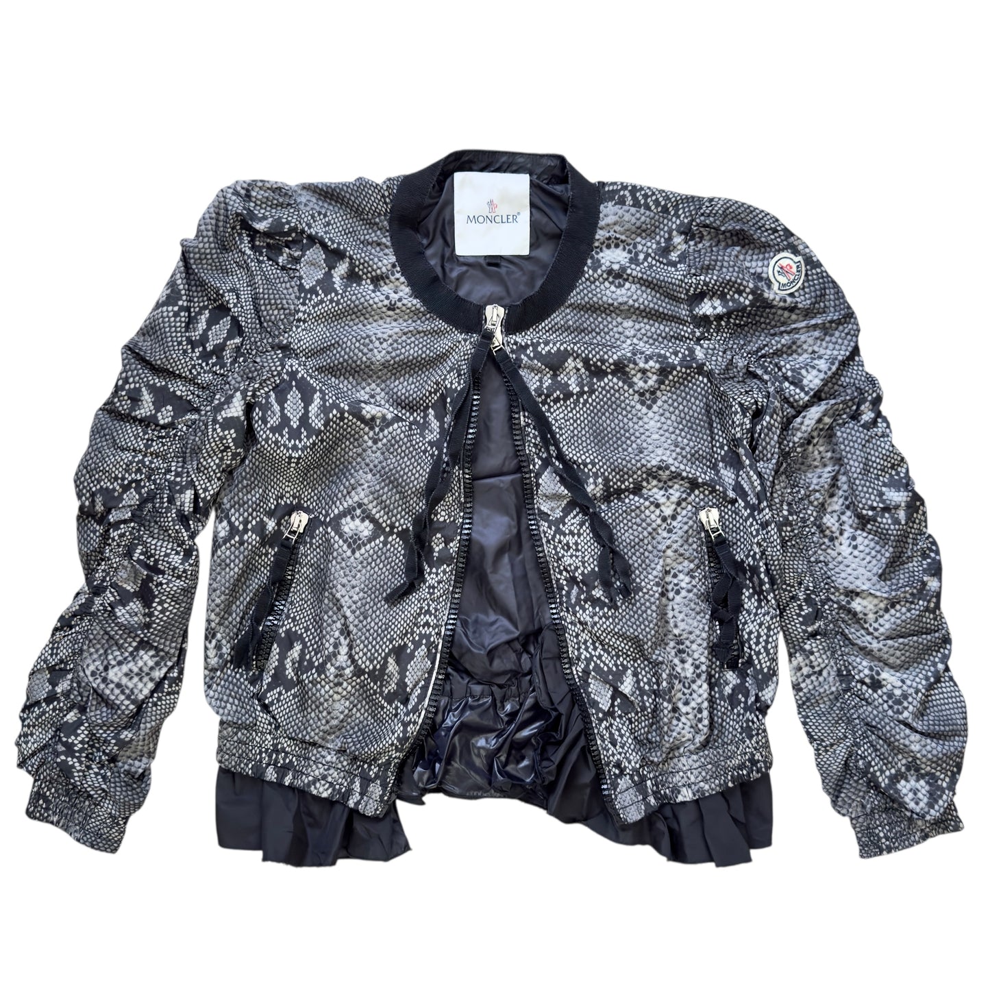 MONCLER 蛇皮印花 外套