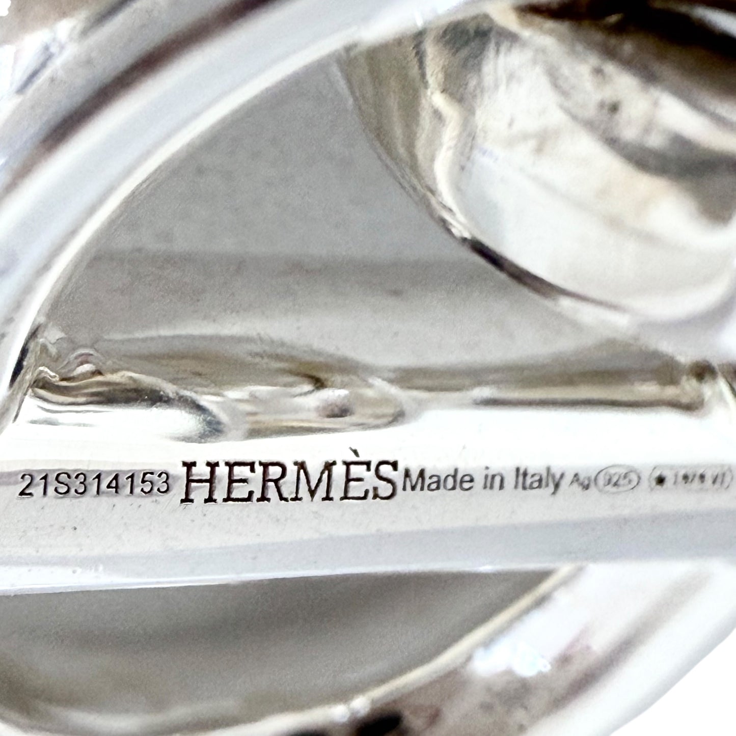 HERMES Reponse 豬鼻子🐽 純銀 耳環