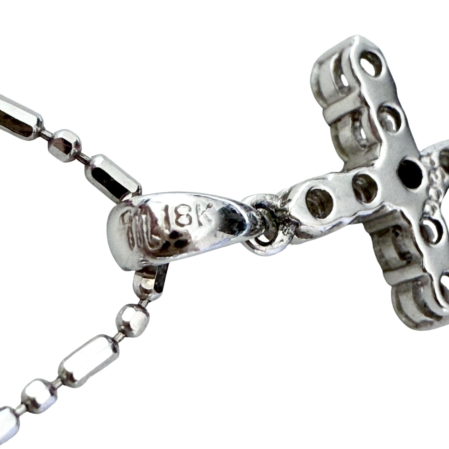 MABELLE 18K白金 34分鑽石💎 頸鏈