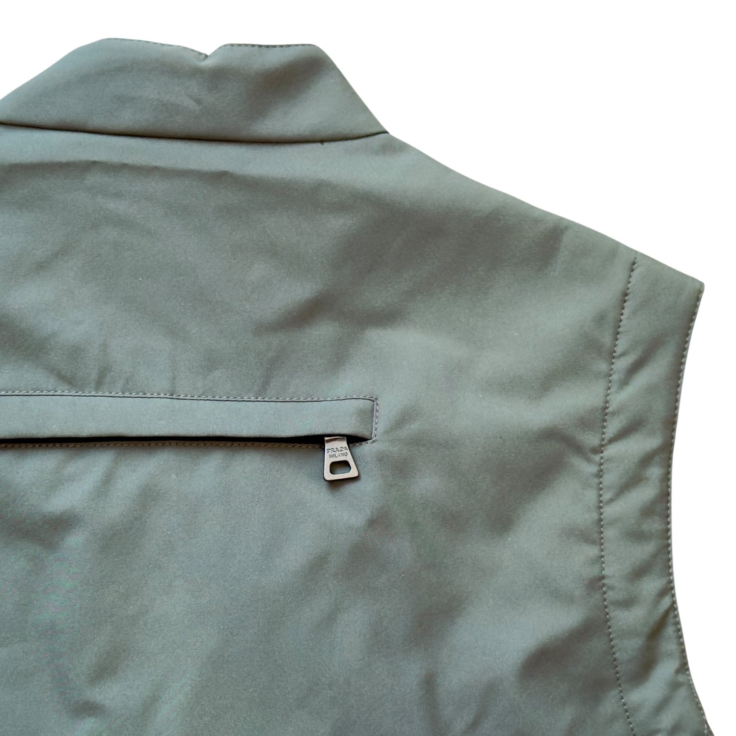 PRADA 背心 拉鏈外套