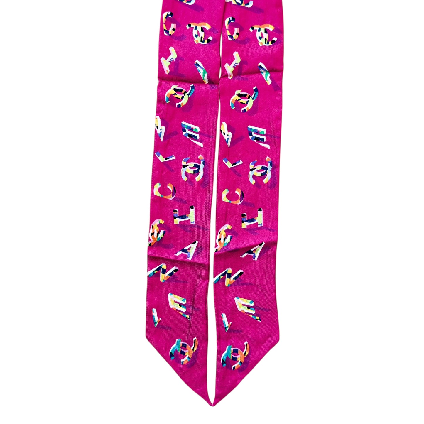 CHANEL CC Bandeau 絲巾