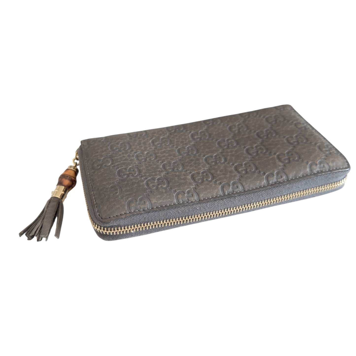 GUCCI bamboo 長銀包