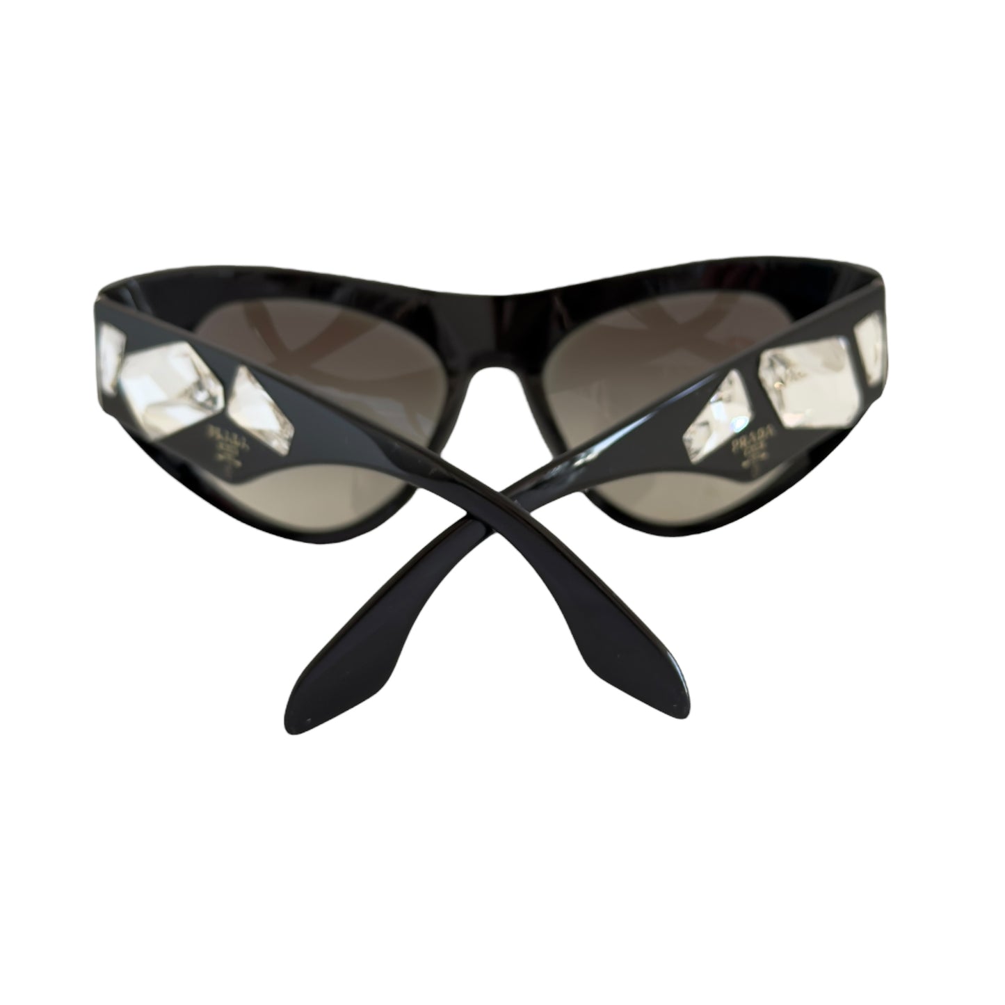 PRADA Voice 水鑽 黑色 太陽眼鏡