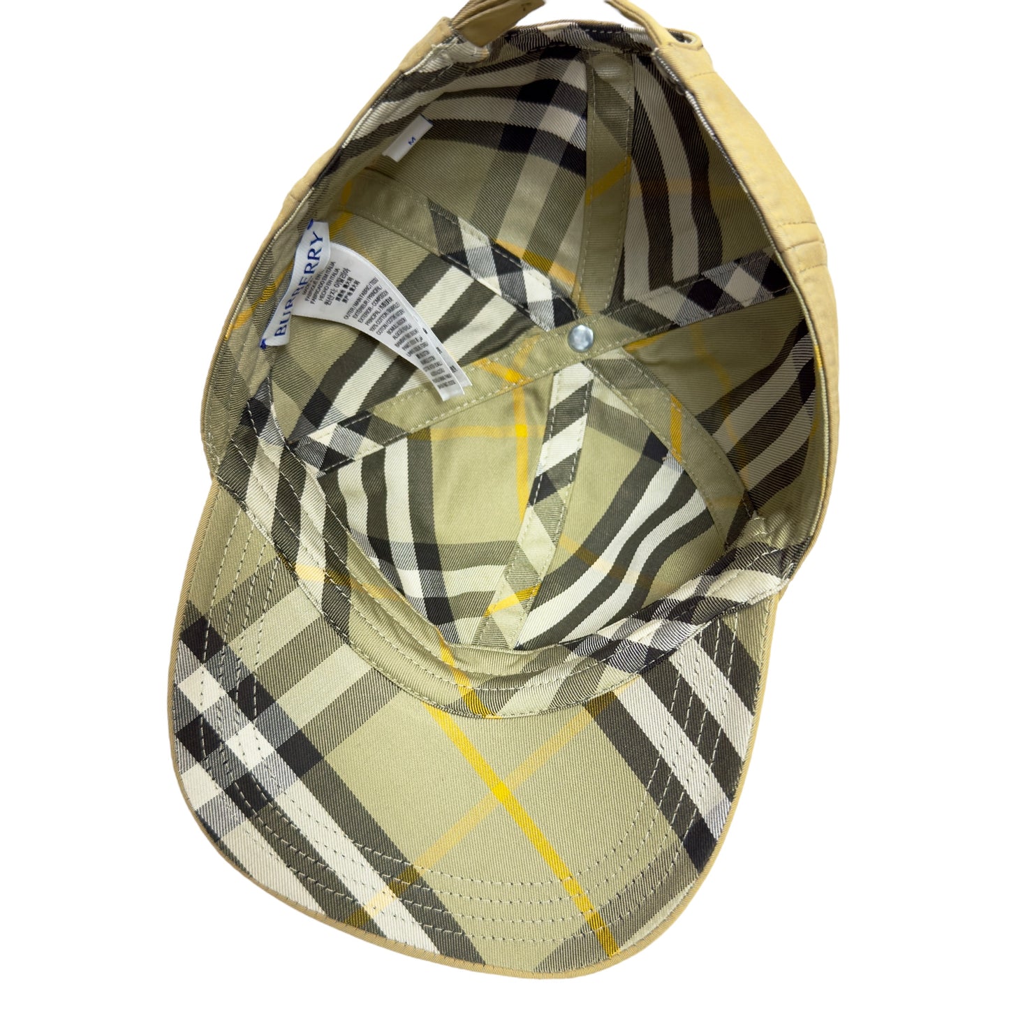 BURBERRY 騎士刺繡 棒球帽