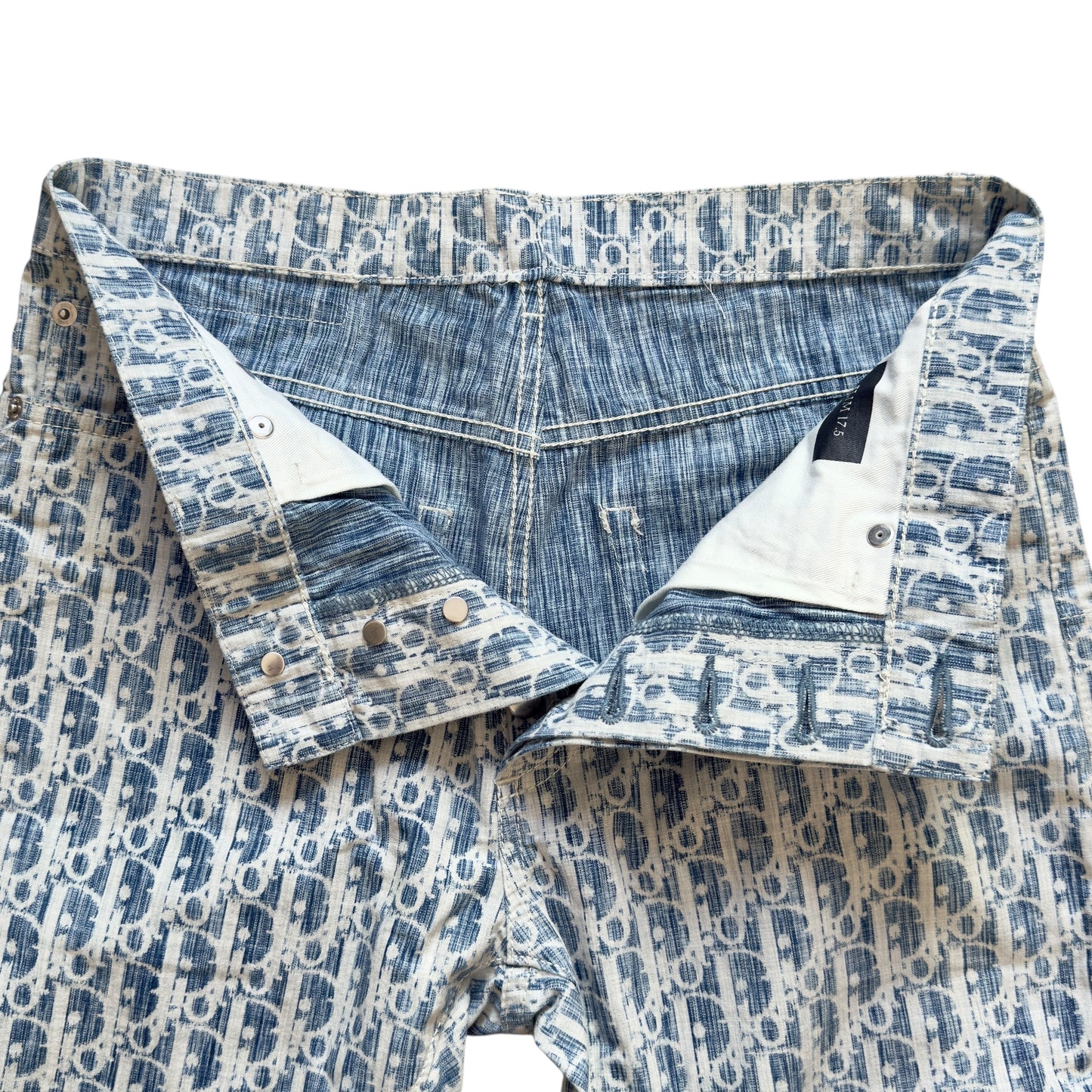 DIOR Oblique 老花 牛仔褲