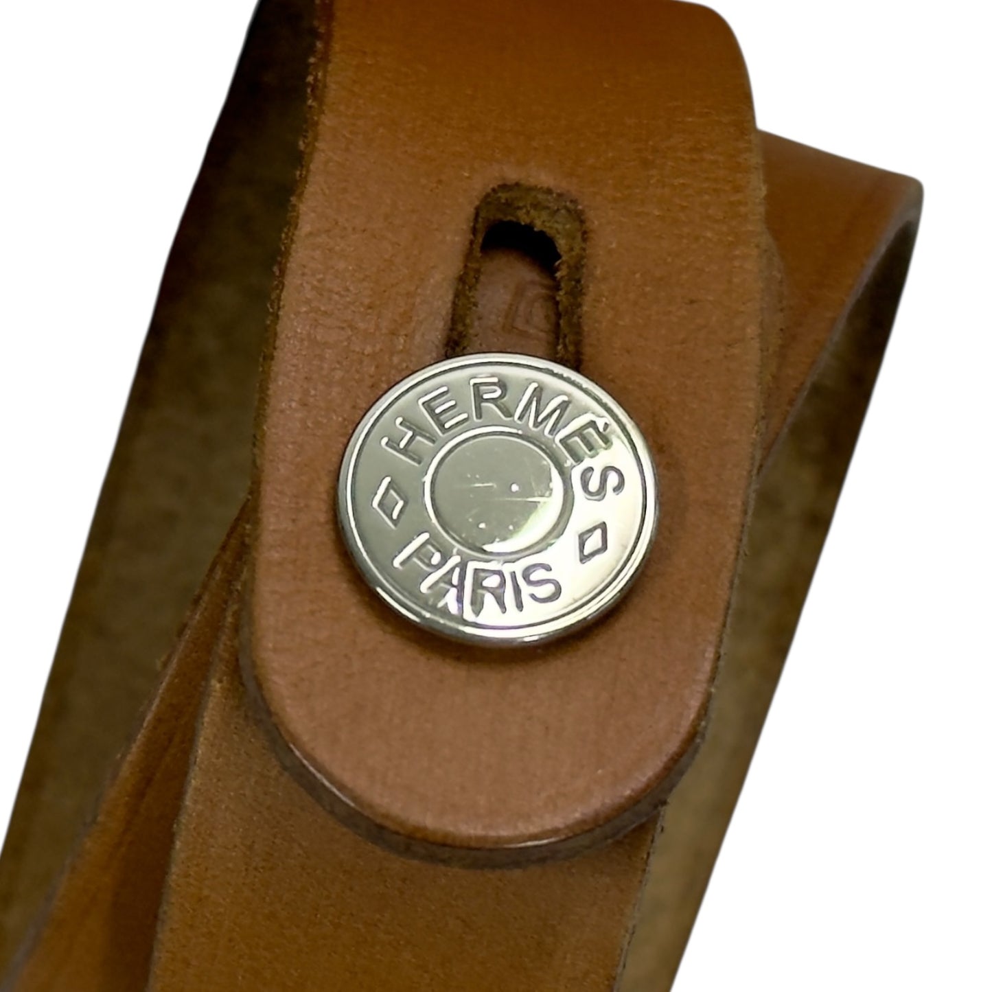 HERMES Clou De Selle 手帶 框Q刻