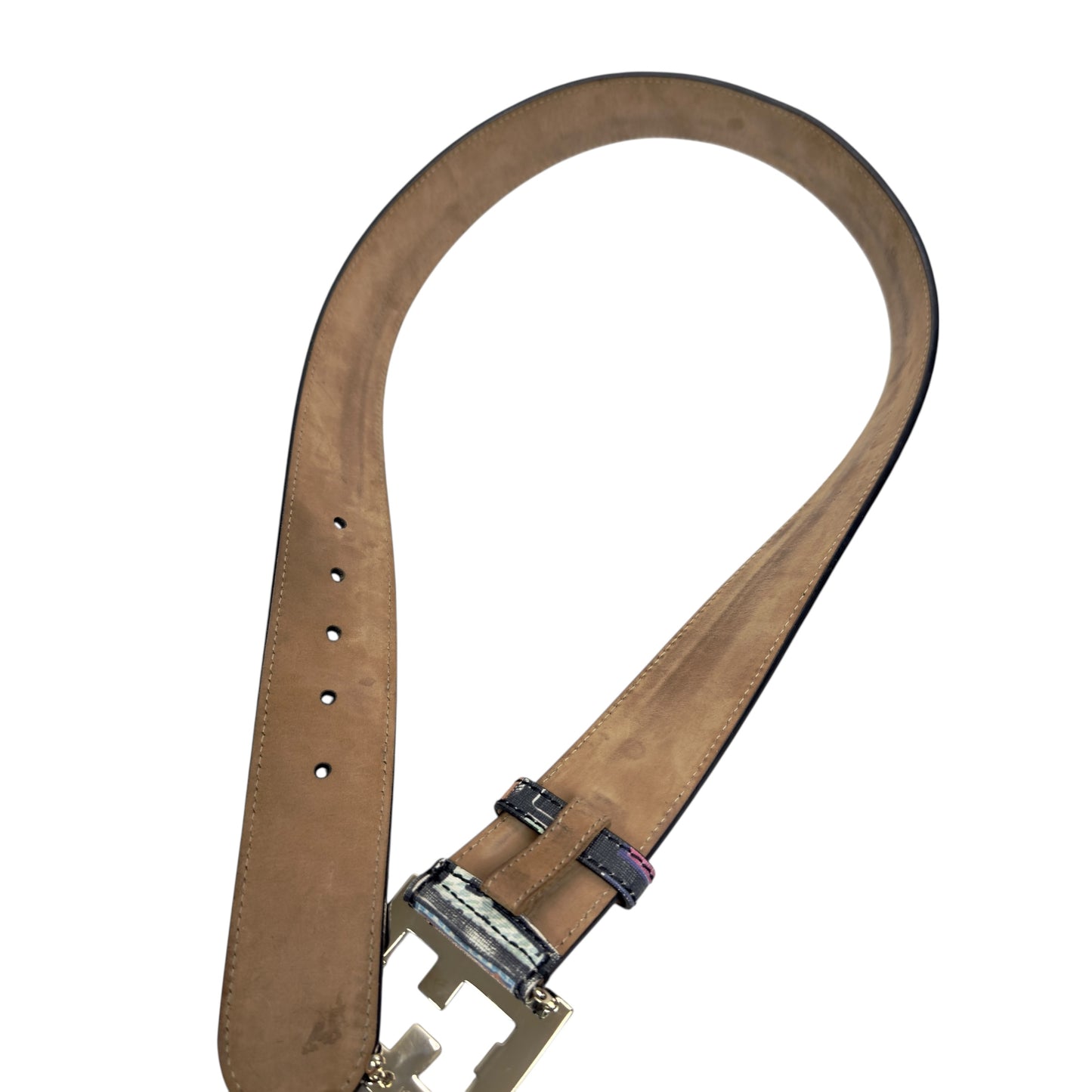 FENDI FF 黑彩 腰帶 43mm