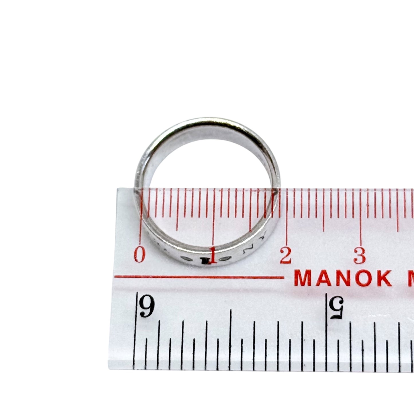 TIFFANY & CO. 純銀 雙鑽 戒指