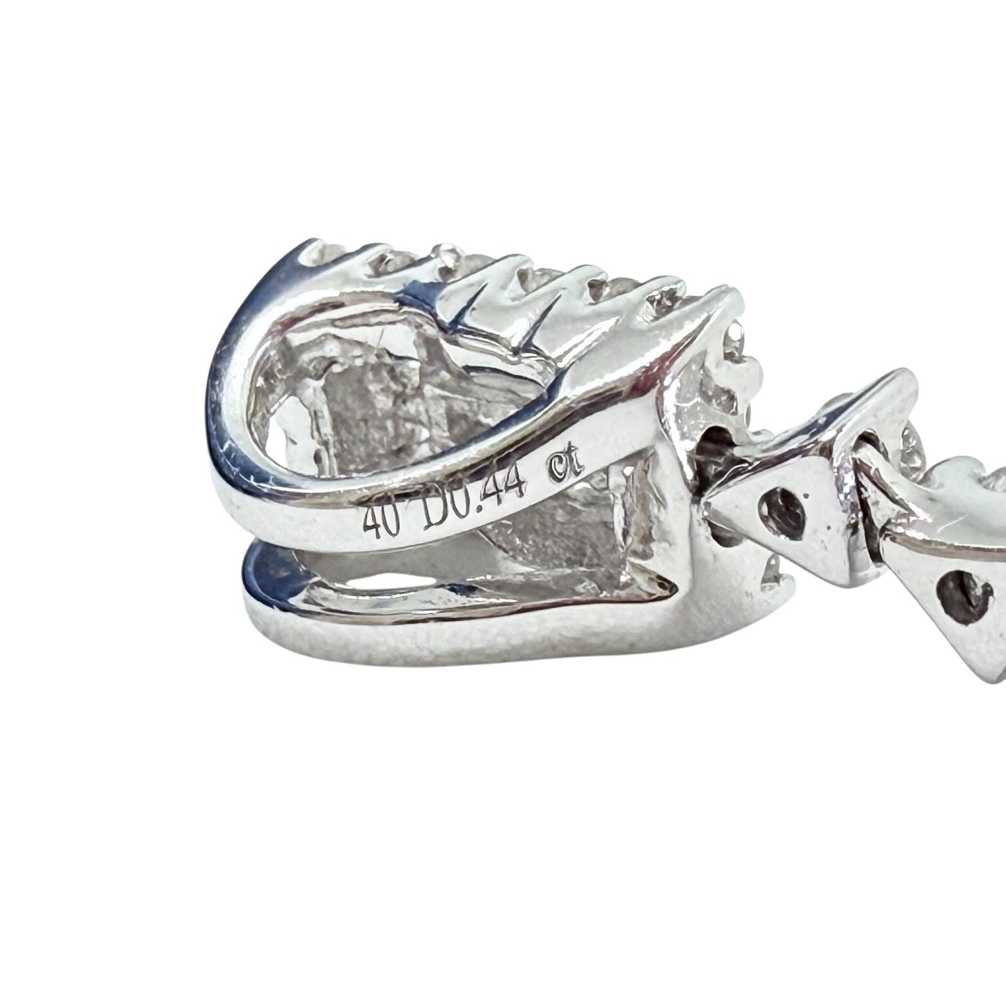 點晴品 44分鑽石💎 18K白金 吊咀 *送無品牌頸鏈*