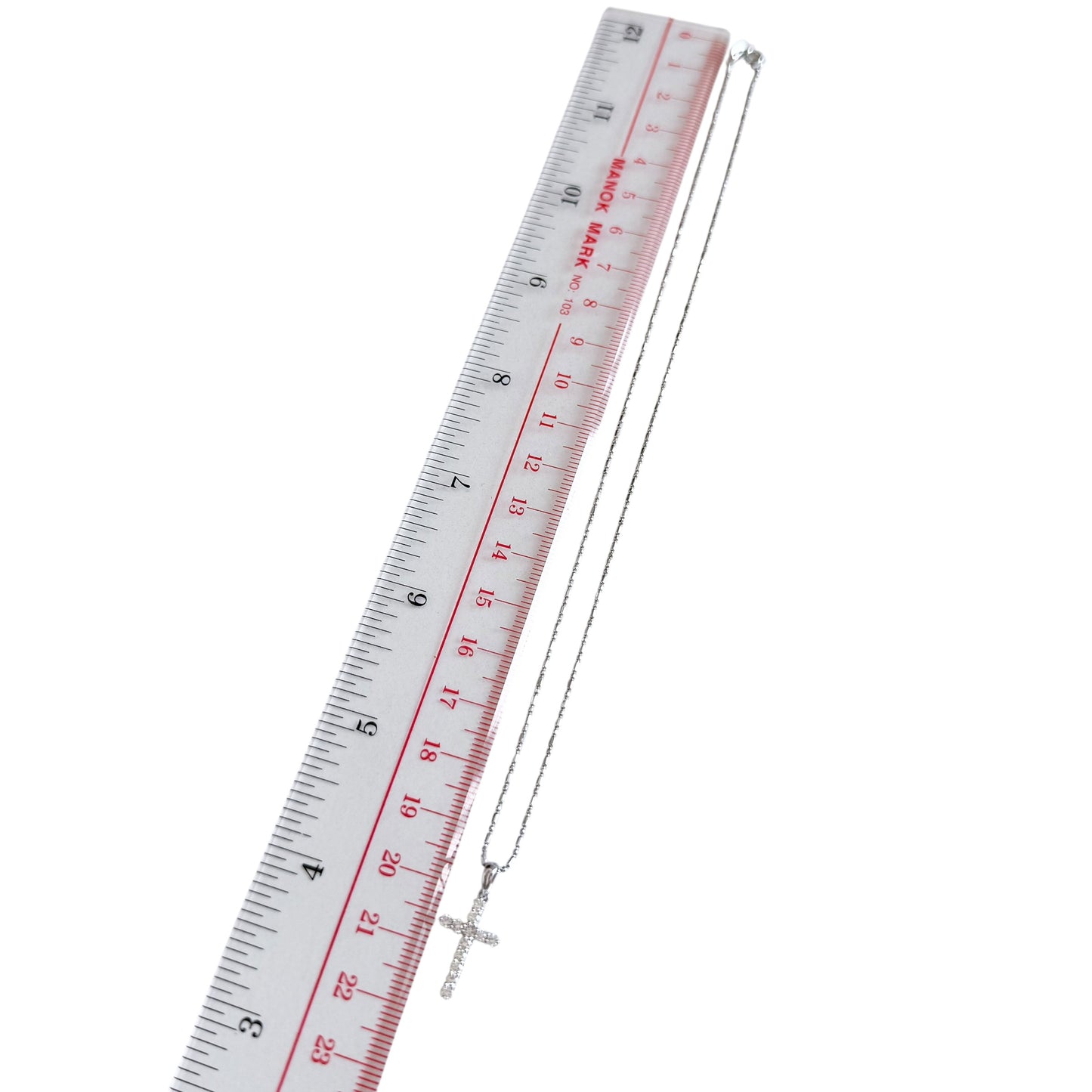 MABELLE 18K白金 34分鑽石💎 頸鏈