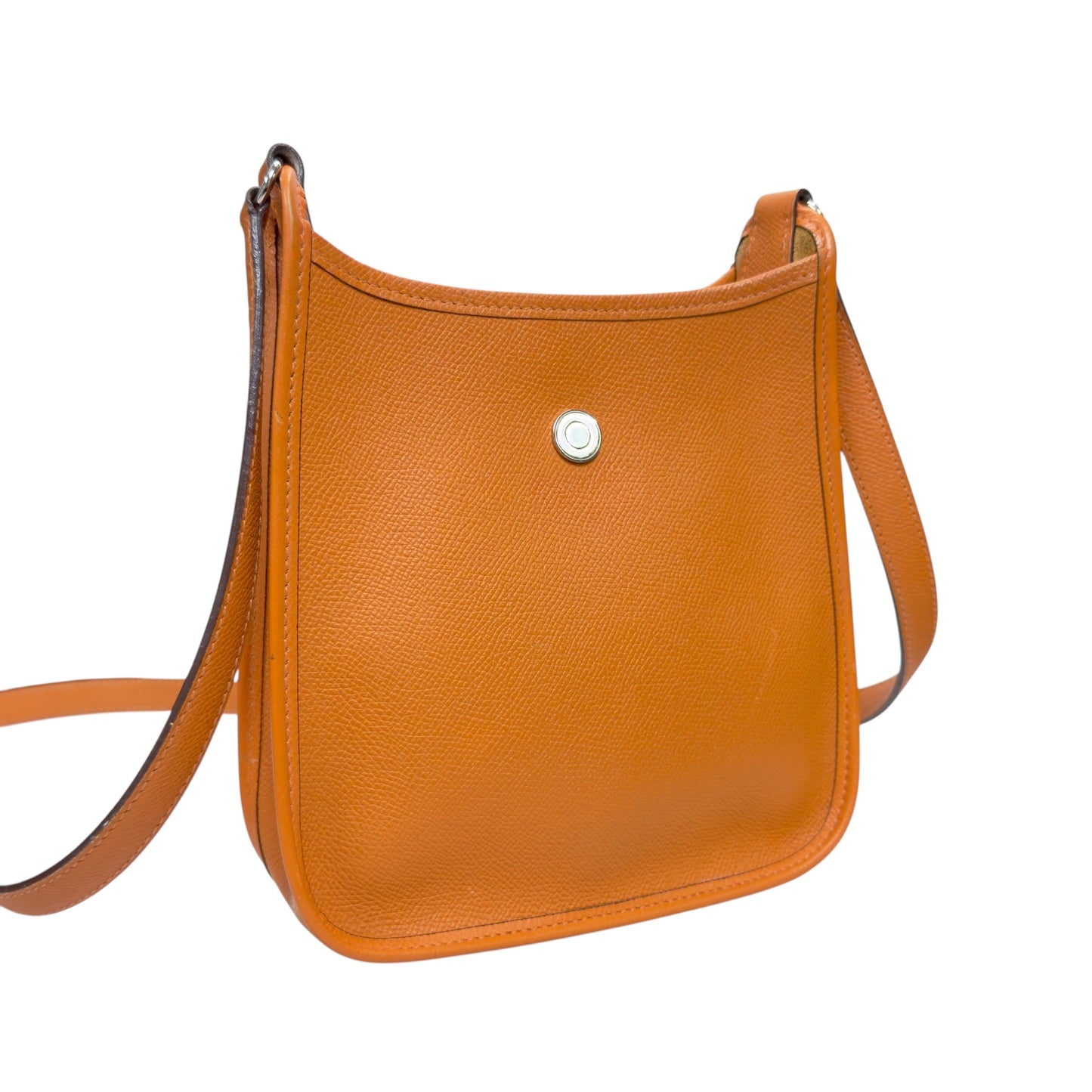 HERMES 中古 Vespa 斜揹袋 框H刻