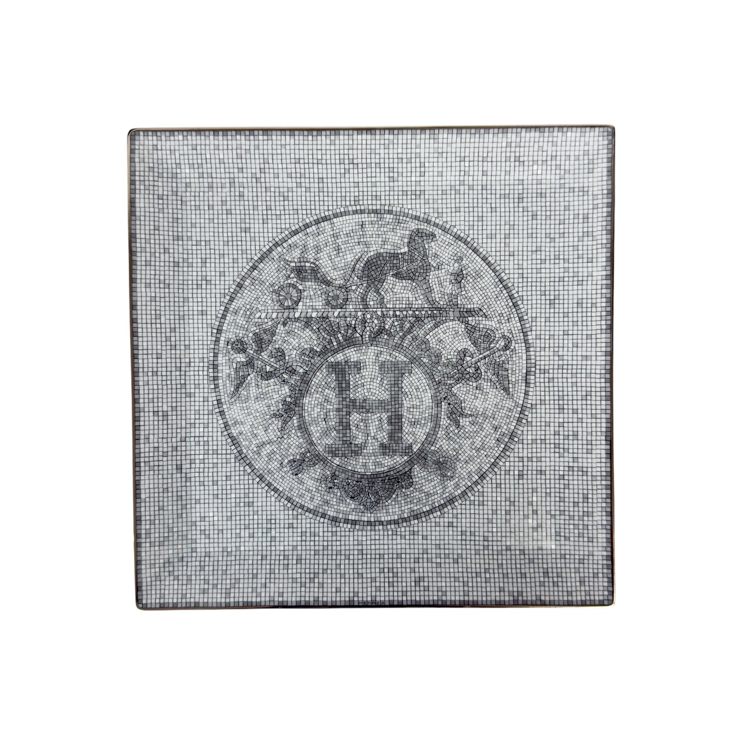 HERMES Mosaique au 24 馬賽克 碟子