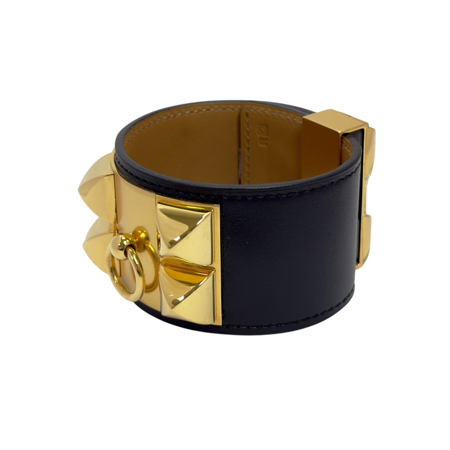 HERMES Collier de Chien 手環 框Q刻