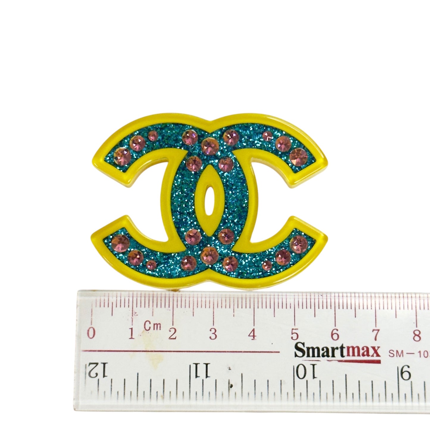 CHANEL CC 閃爍 胸針