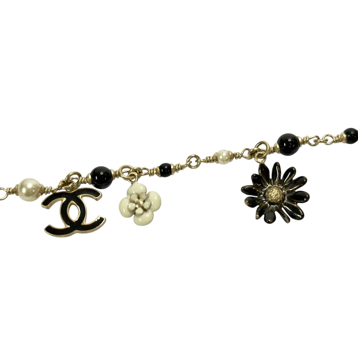 CHANEL CC 山茶花 掛飾 手鏈