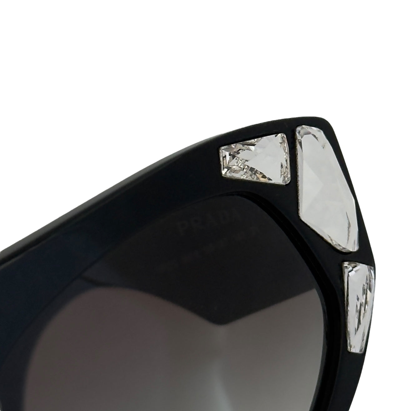 PRADA Voice 水鑽 黑色 太陽眼鏡
