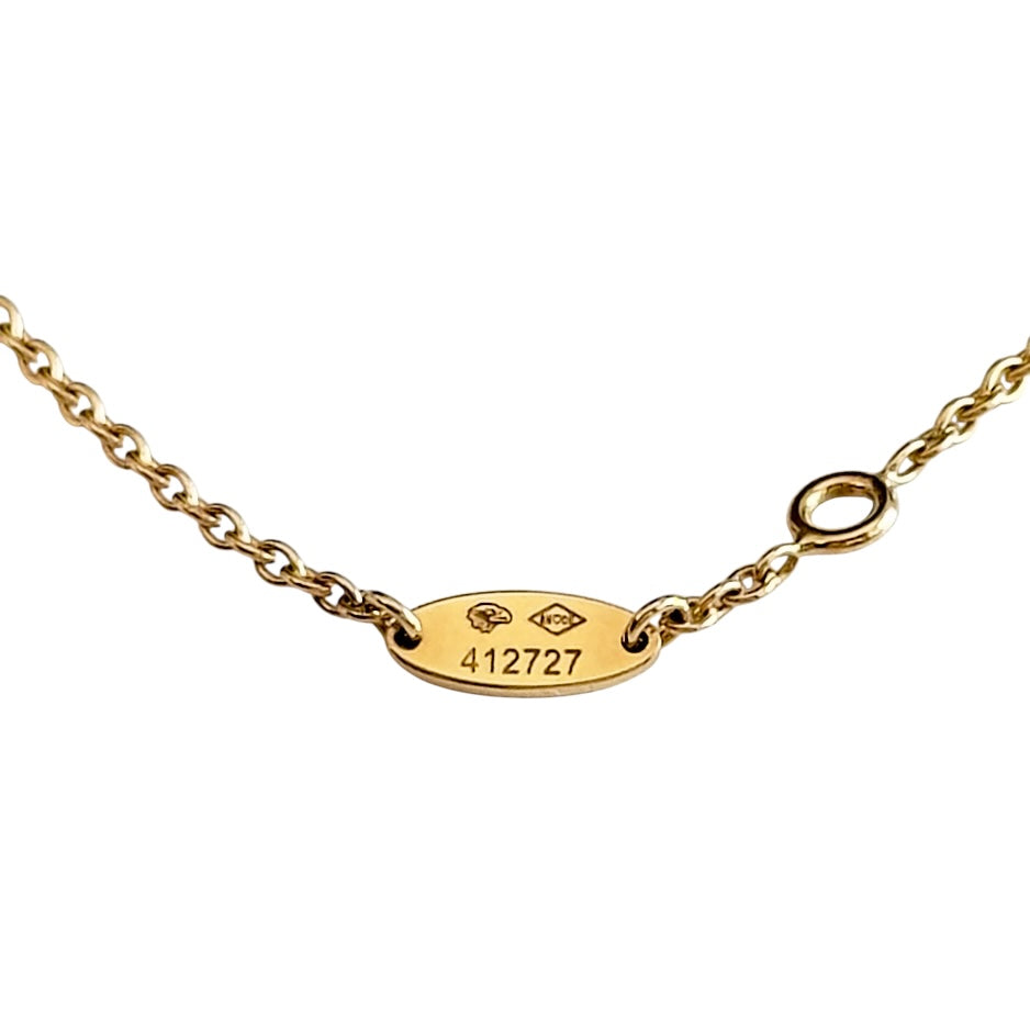 DIOR Rose des Vents 羅盤 六芒星 18K金 鑽石💎 貝母 頸鏈